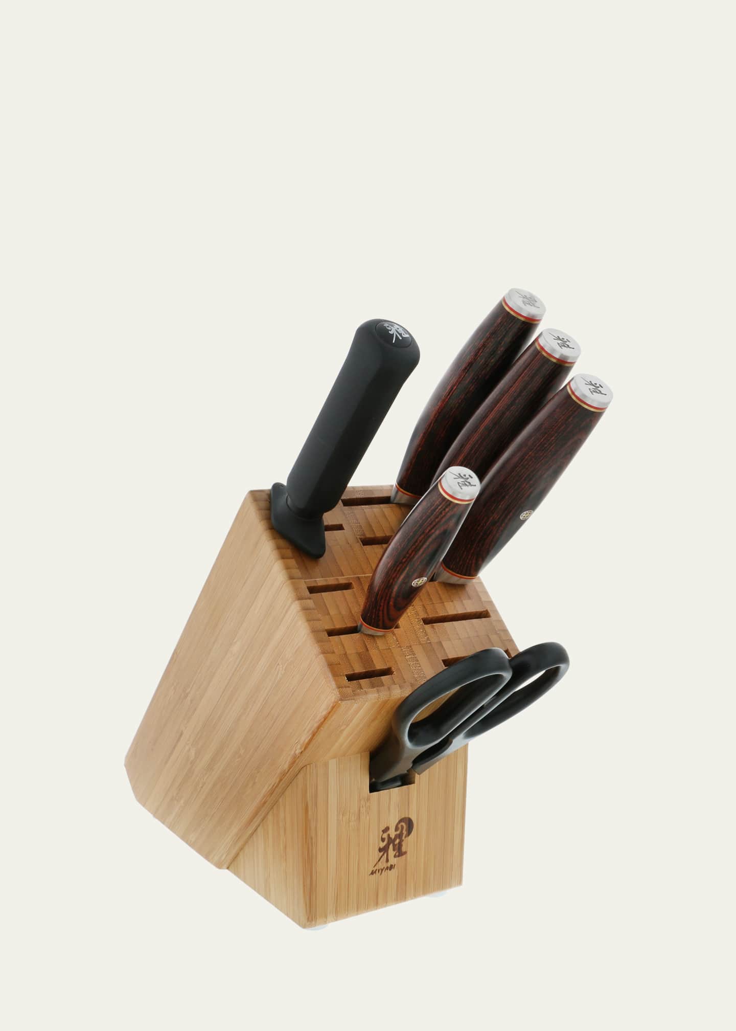 Miyabi Artisan 7Piece Knife Block Set Bergdorf Goodman
