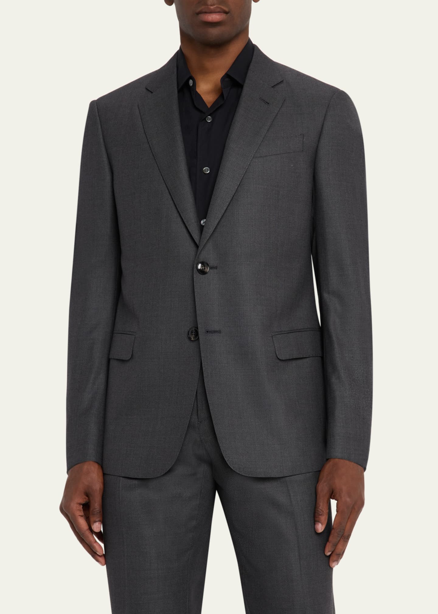Giorgio Armani Men's Super 180s Wool Suit Image 4 of 8