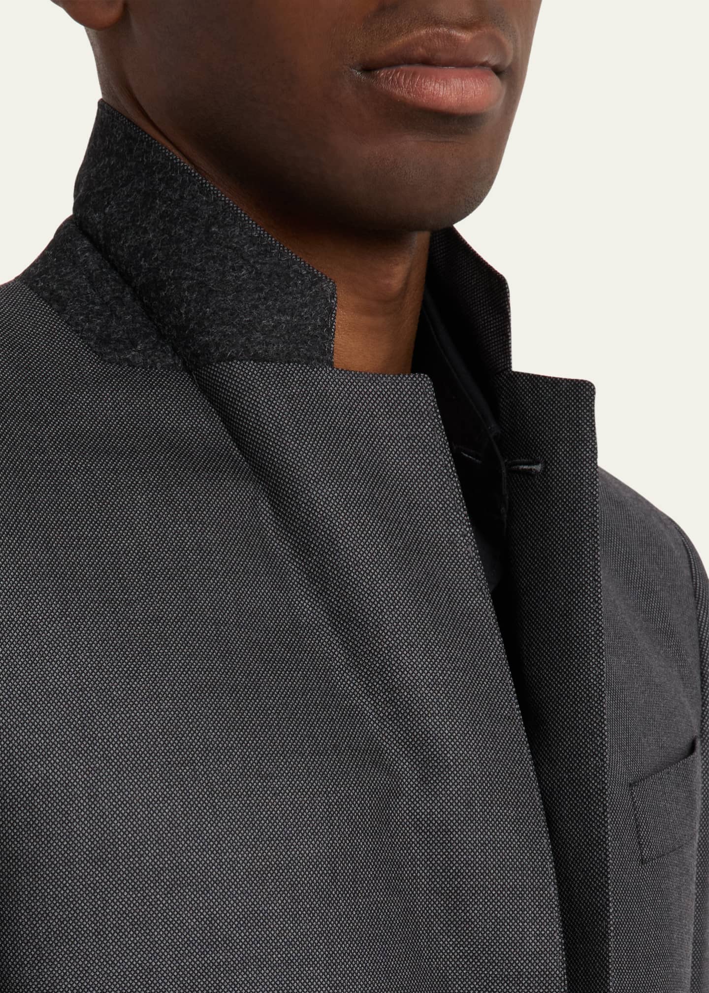Giorgio Armani Men's Super 180s Wool Suit Image 8 of 8