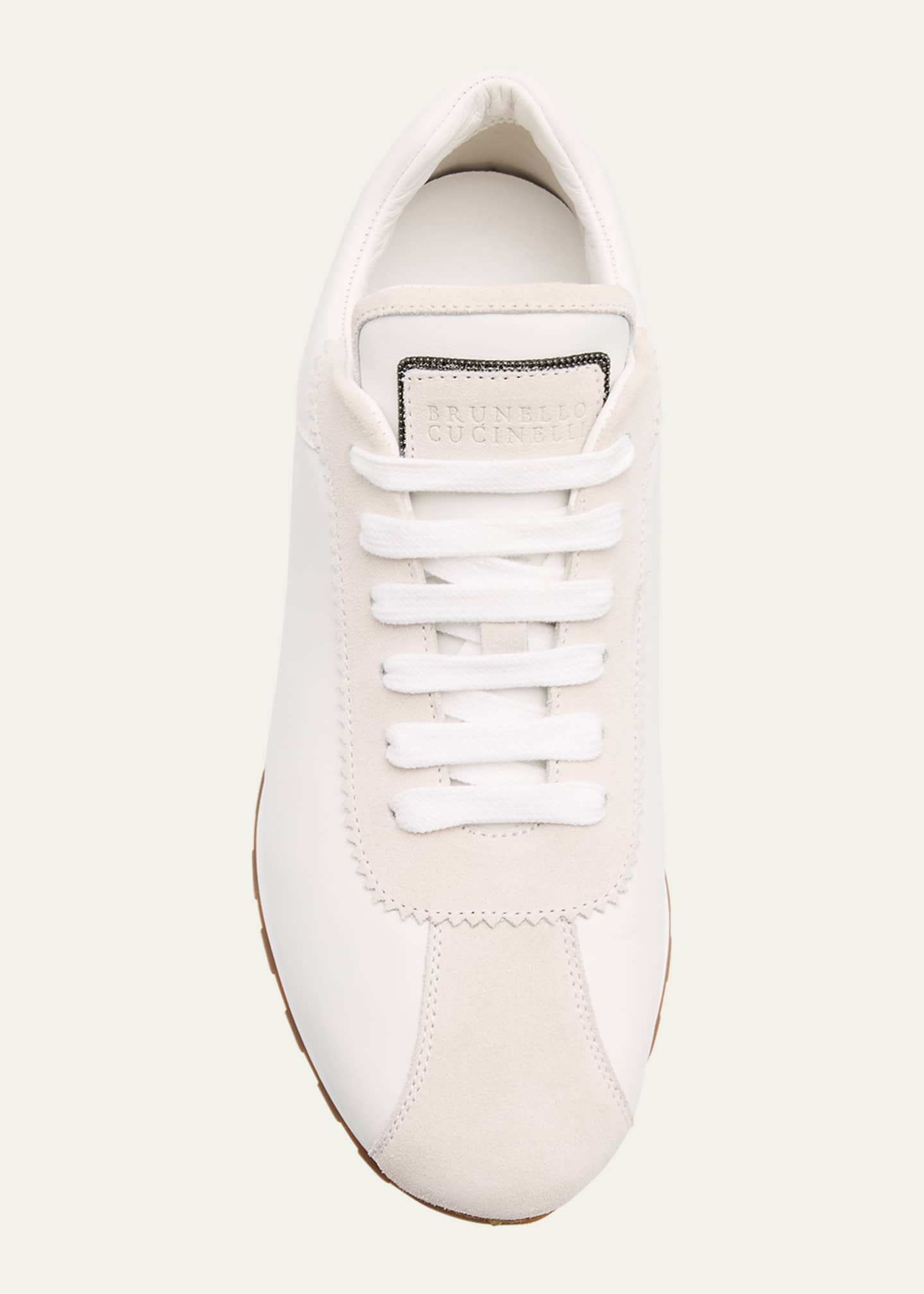 Brunello Cucinelli Low-Top Leather Sneakers Image 6 of 6