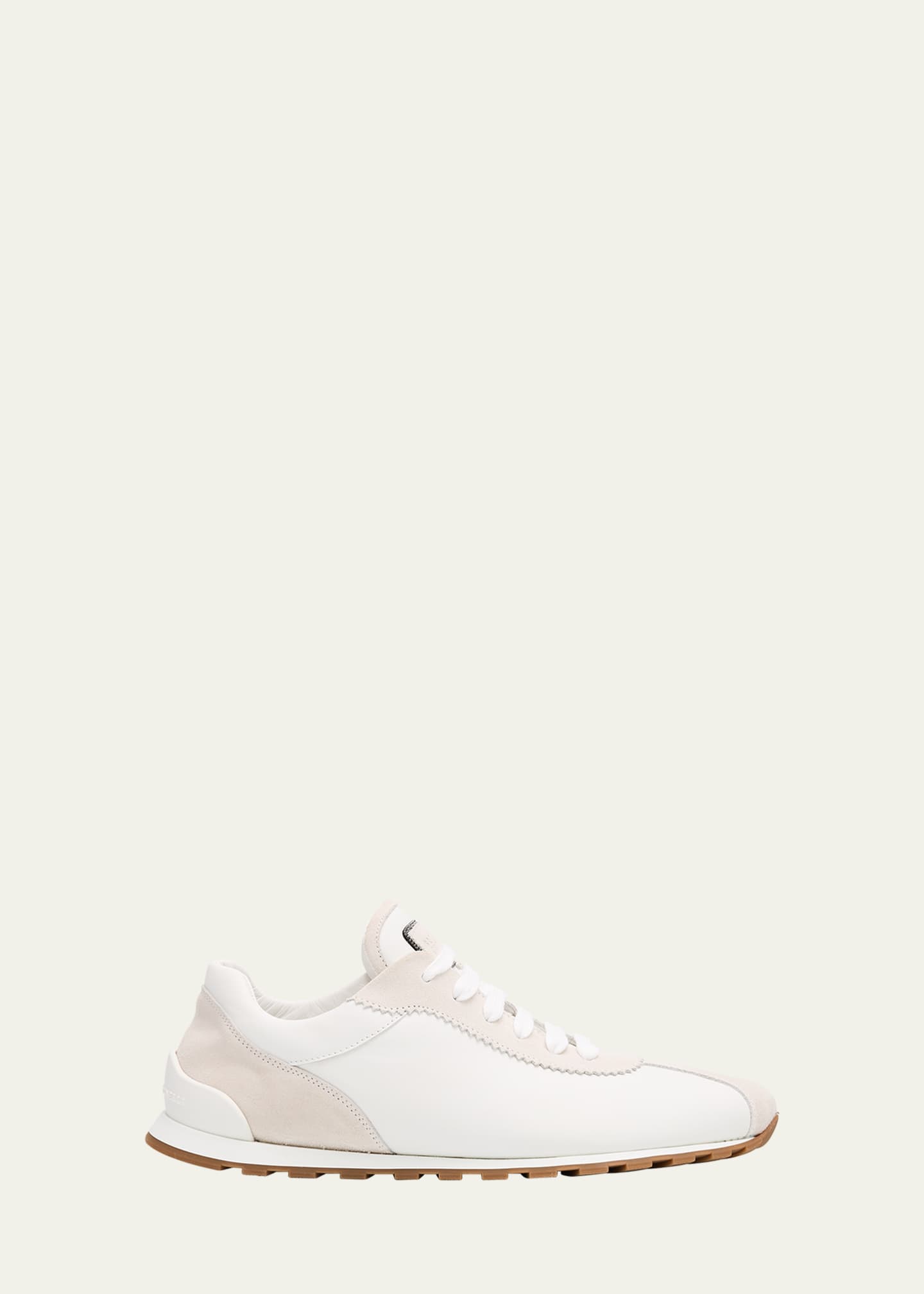 Brunello Cucinelli Low-Top Leather Sneakers Image 1 of 6
