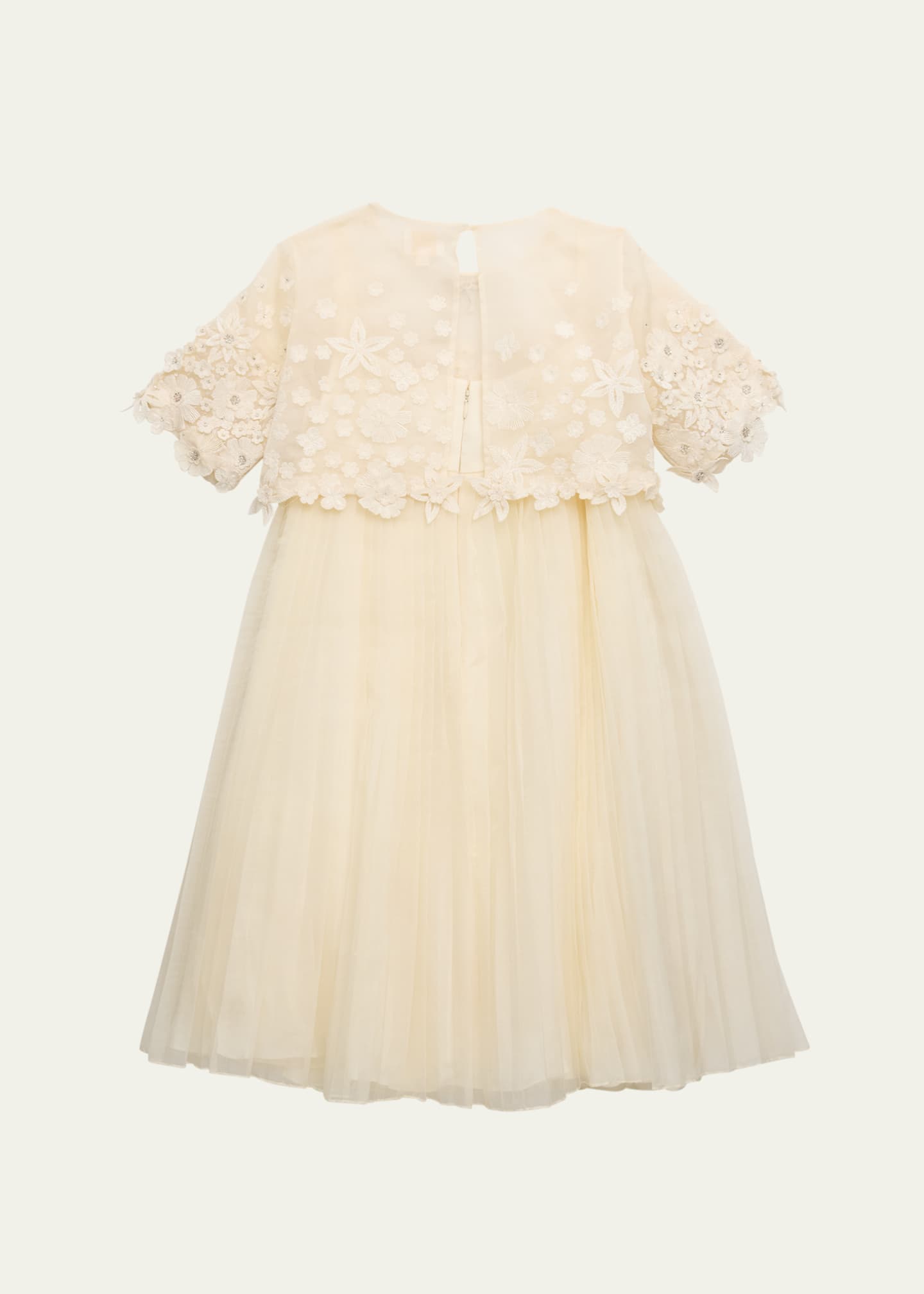Maison Ava Anne Embellished Floral Dress, Size 12-14 Image 2 of 3