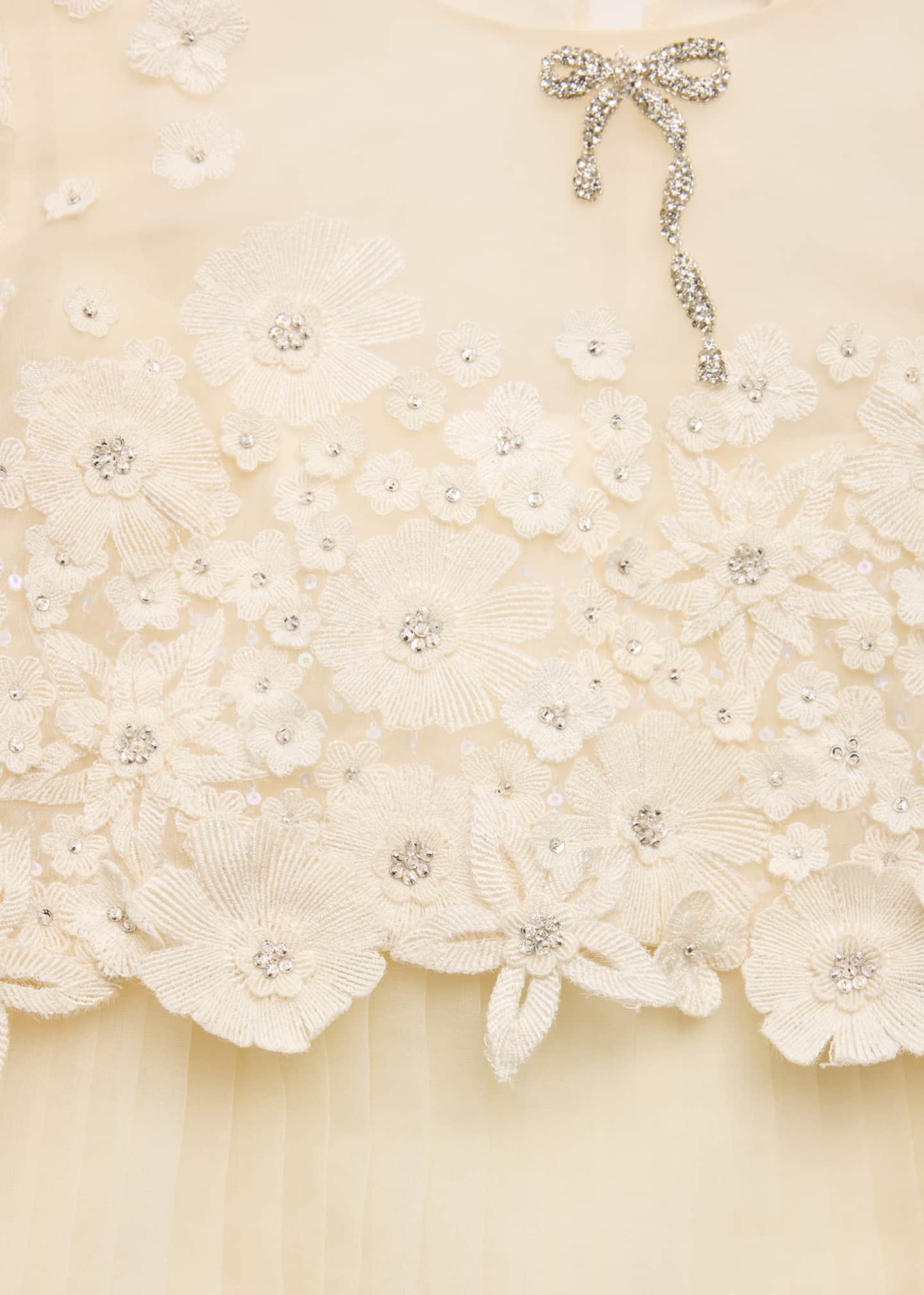 Maison Ava Anne Embellished Floral Dress, Size 12-14 Image 3 of 3