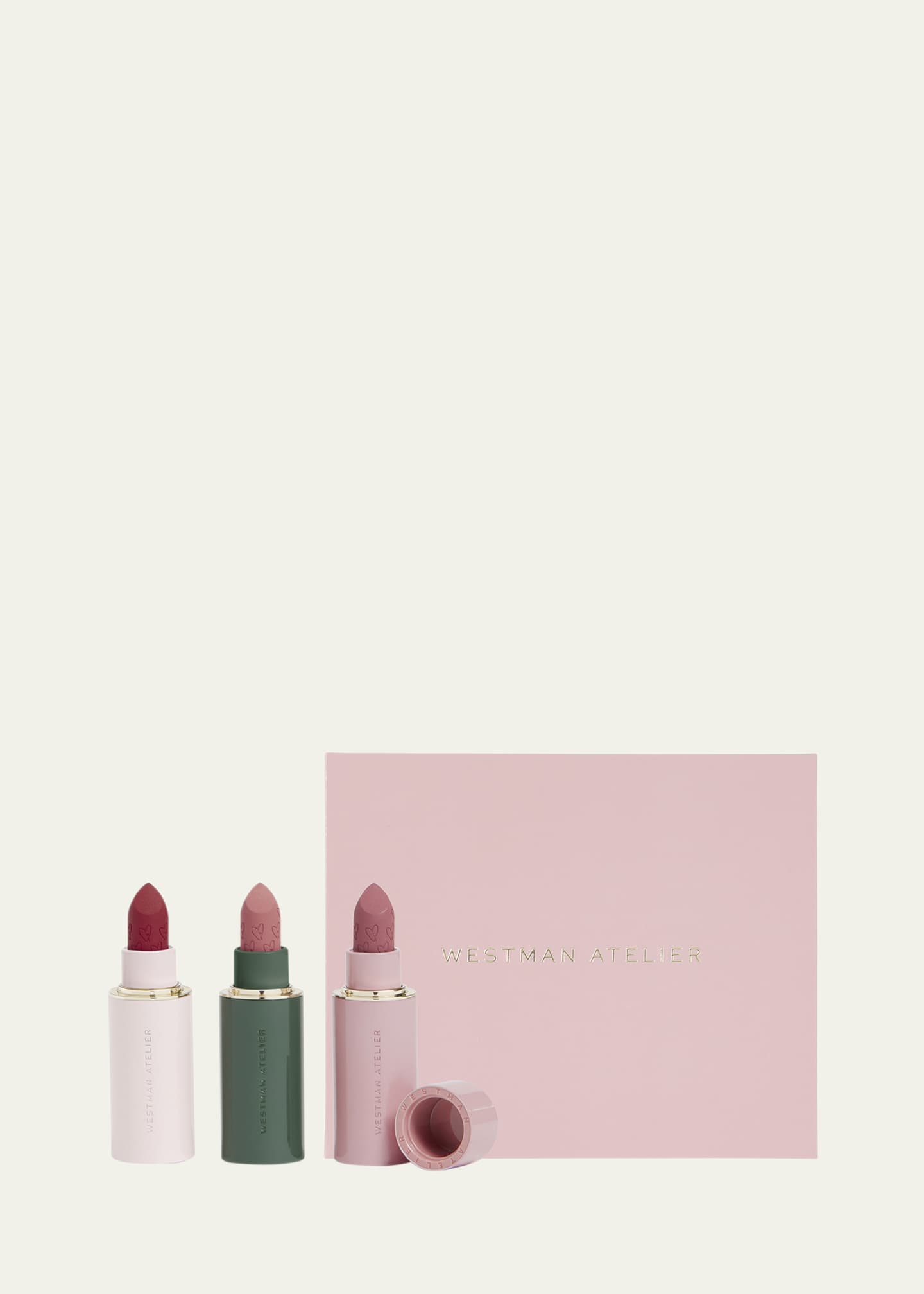 Westman Atelier Lip Suede Matte Lipstick Trio Image 1 of 4