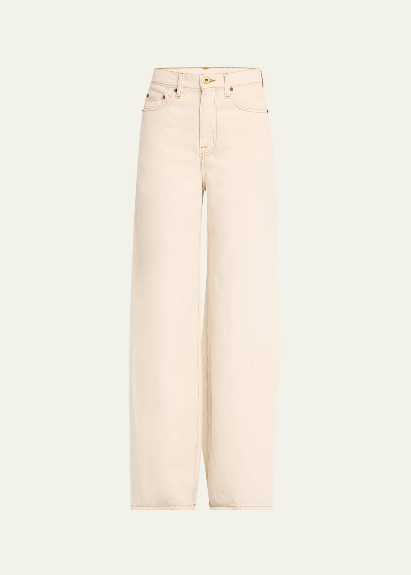 NSF Clothing Delta Wide-Leg Jeans Image 1 of 5