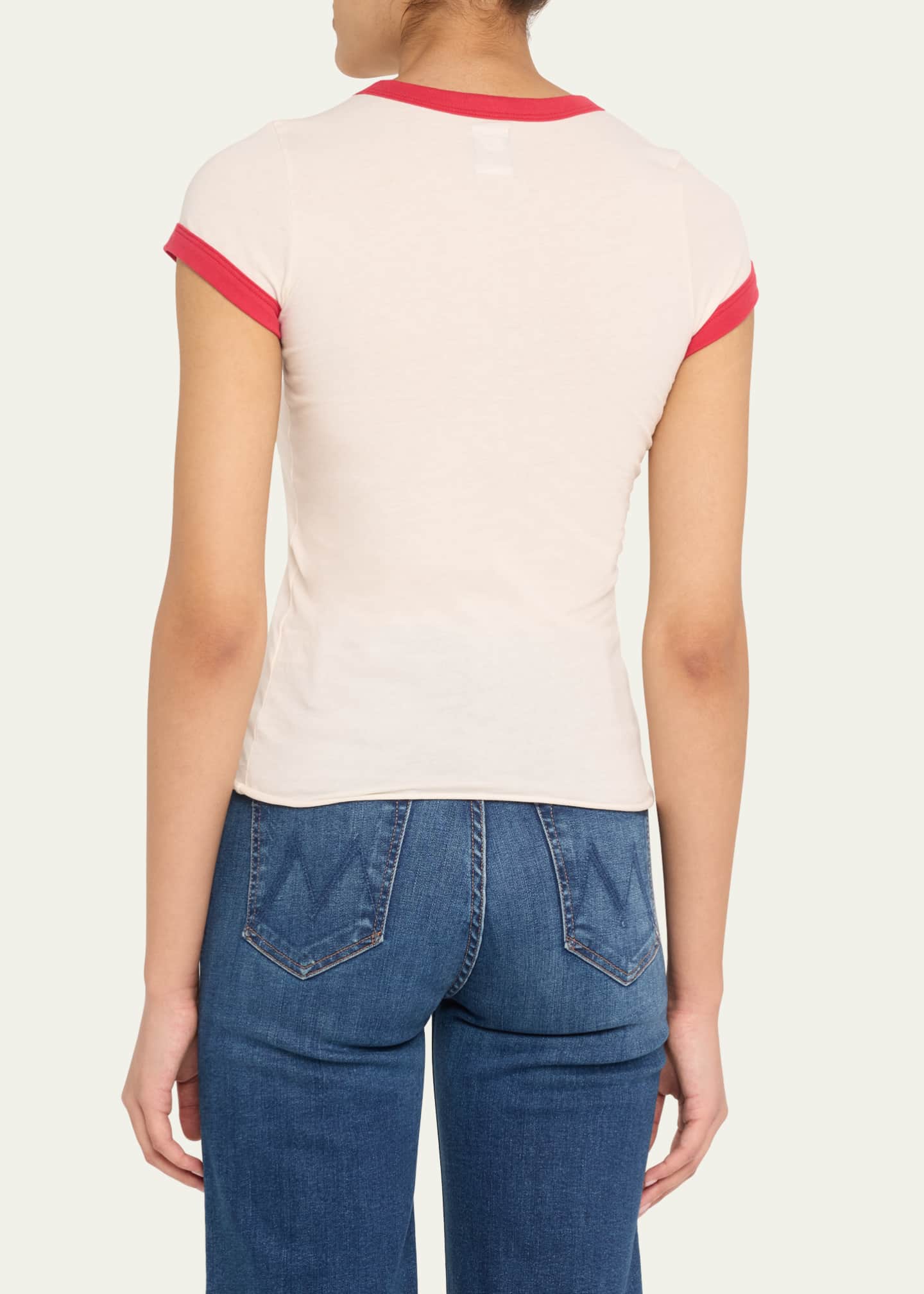 NSF Clothing Bodhi Shrunken Ringer Tee Image 3 of 5