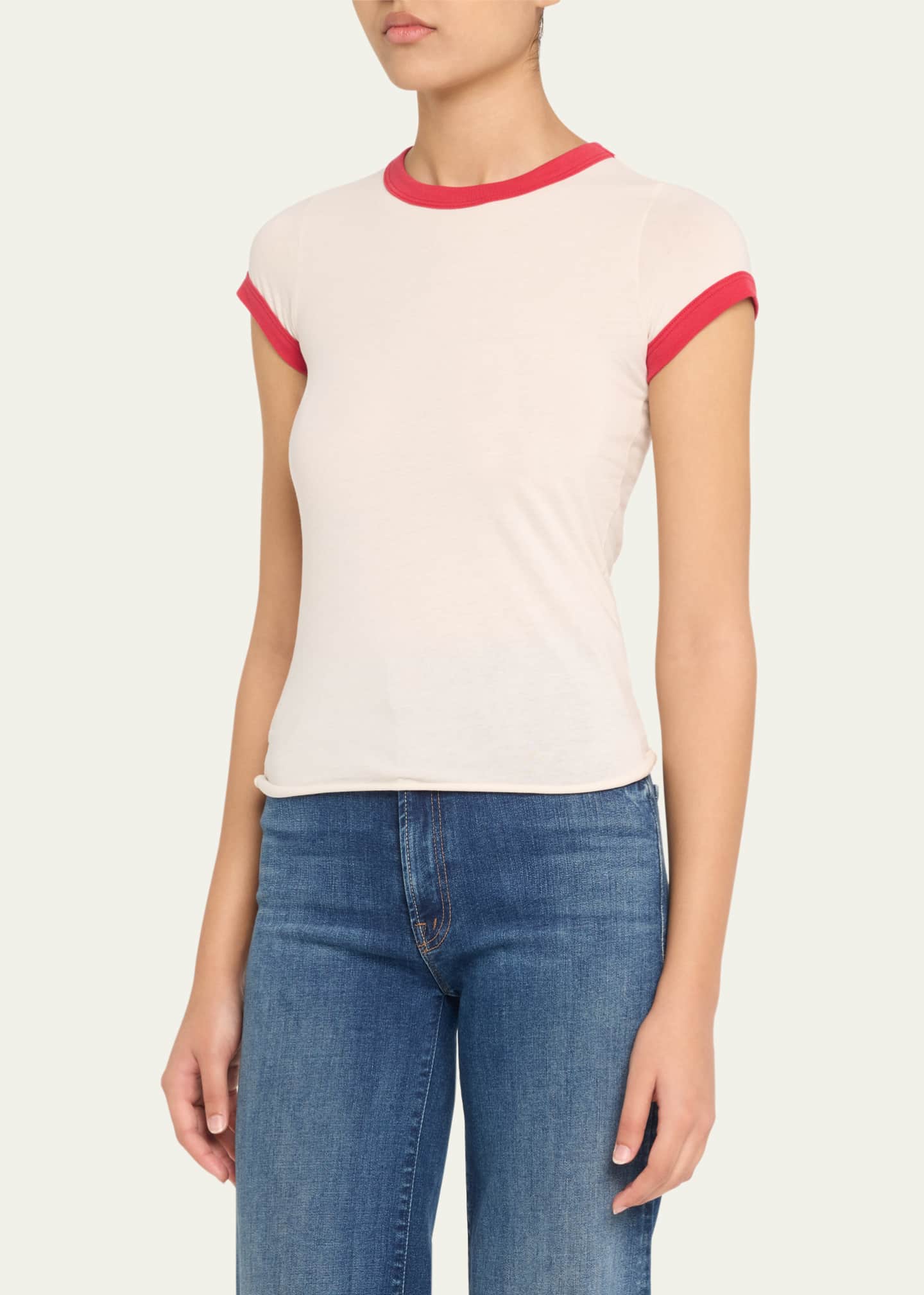 NSF Clothing Bodhi Shrunken Ringer Tee Image 4 of 5