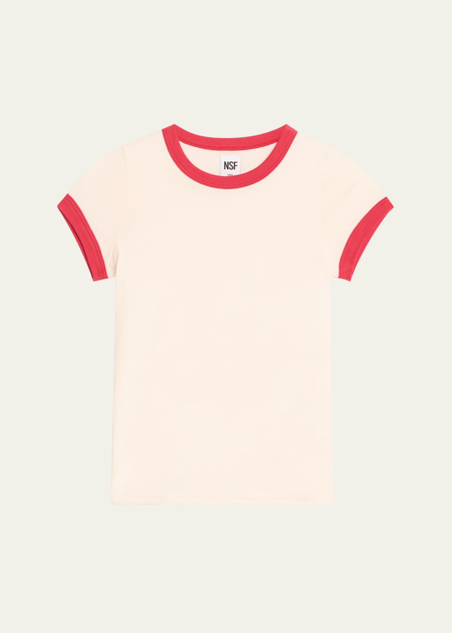 NSF Clothing Bodhi Shrunken Ringer Tee Image 1 of 5