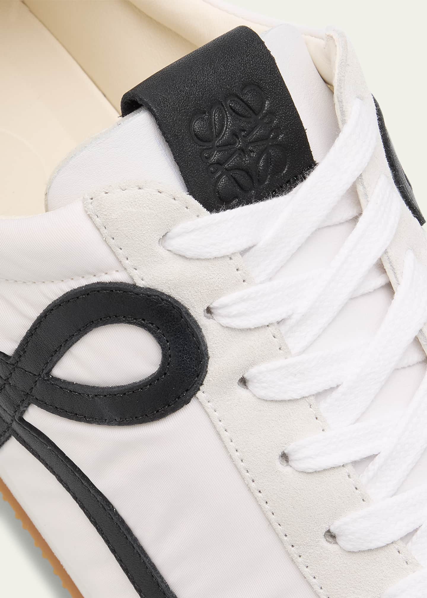 Loewe Men's Ballet Runner 2.0 Nylon and Calfskin Low-Top Sneakers Image 5 of 6