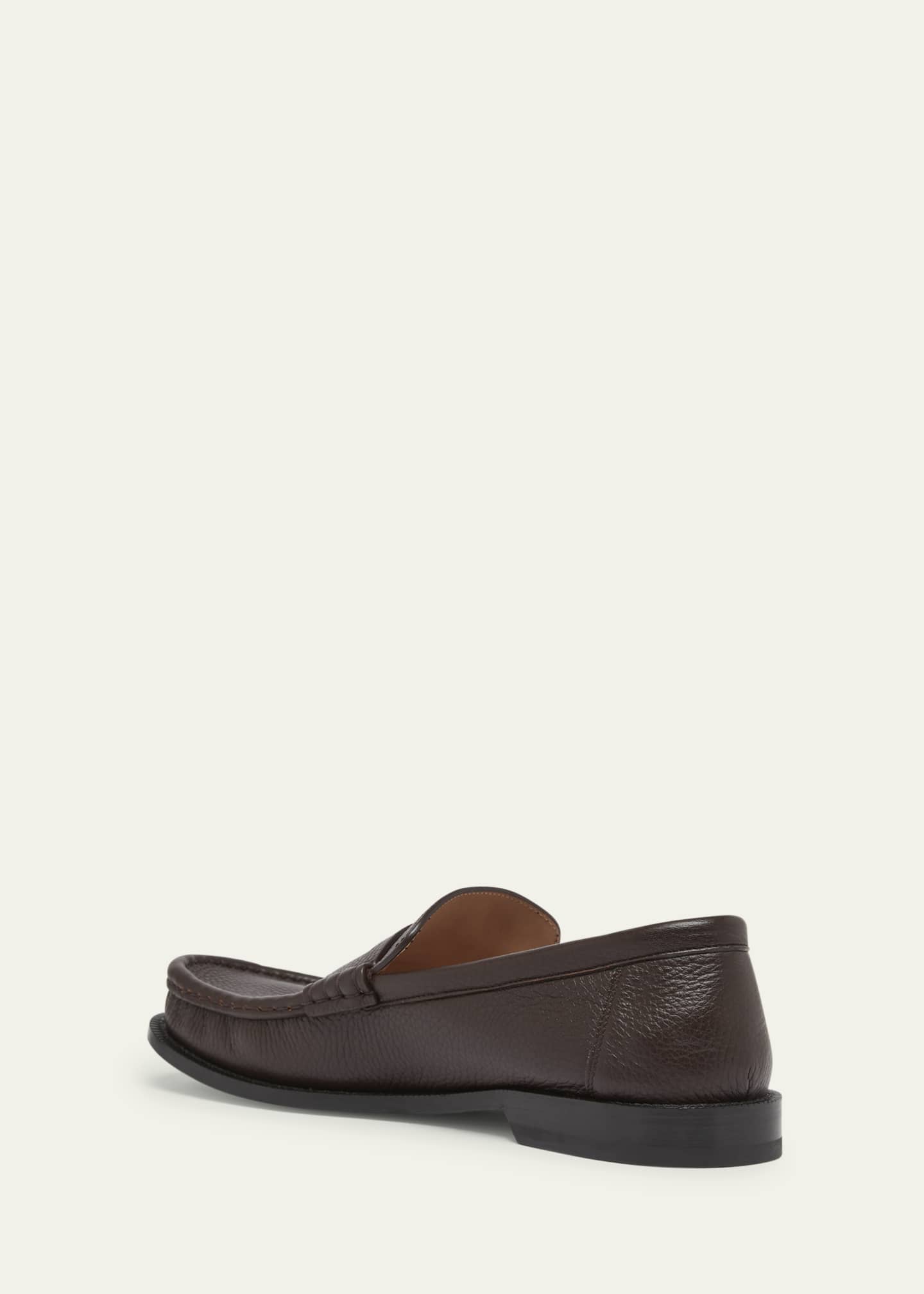 Loewe Men's Campo Deerskin Penny Loafers Image 4 of 5