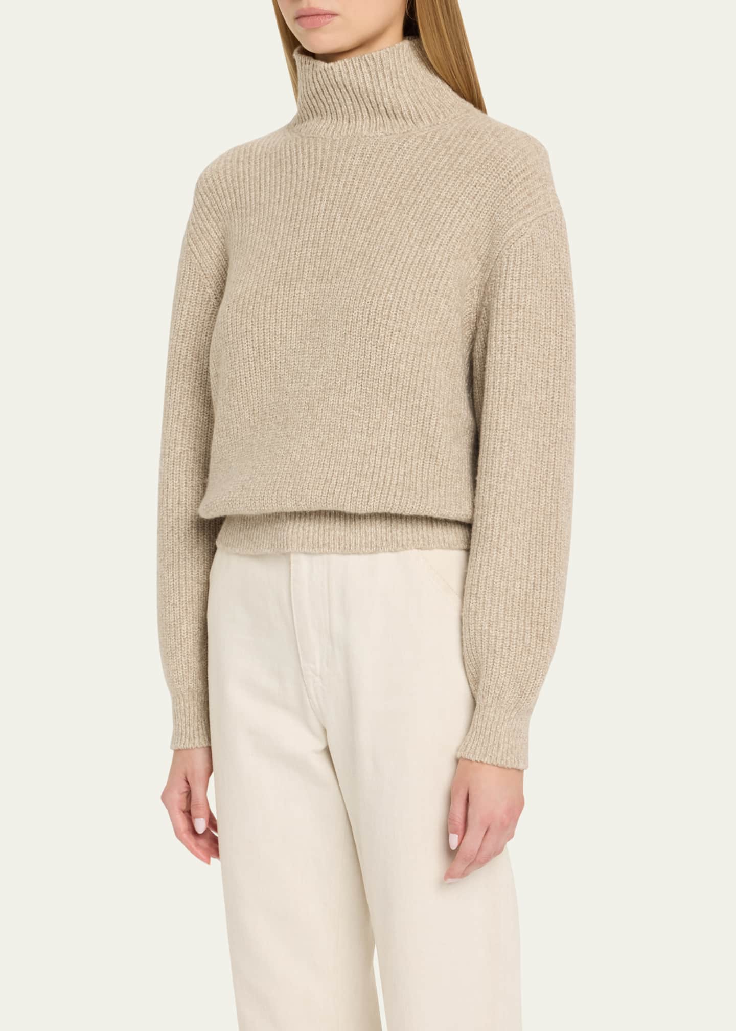 Loro Piana Valduggia Turtleneck Cashmere Sweater Image 4 of 5