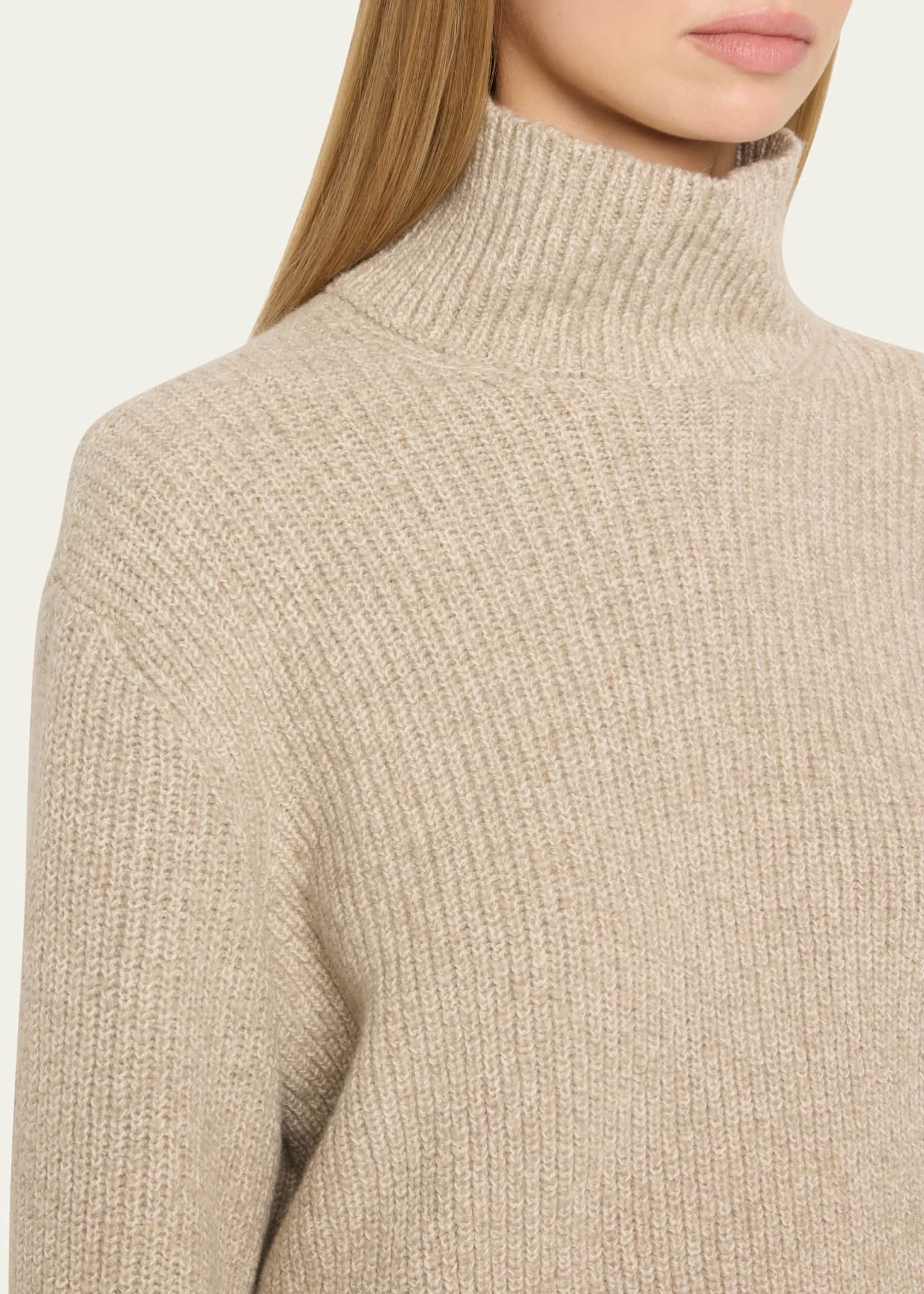 Loro Piana Valduggia Turtleneck Cashmere Sweater Image 5 of 5