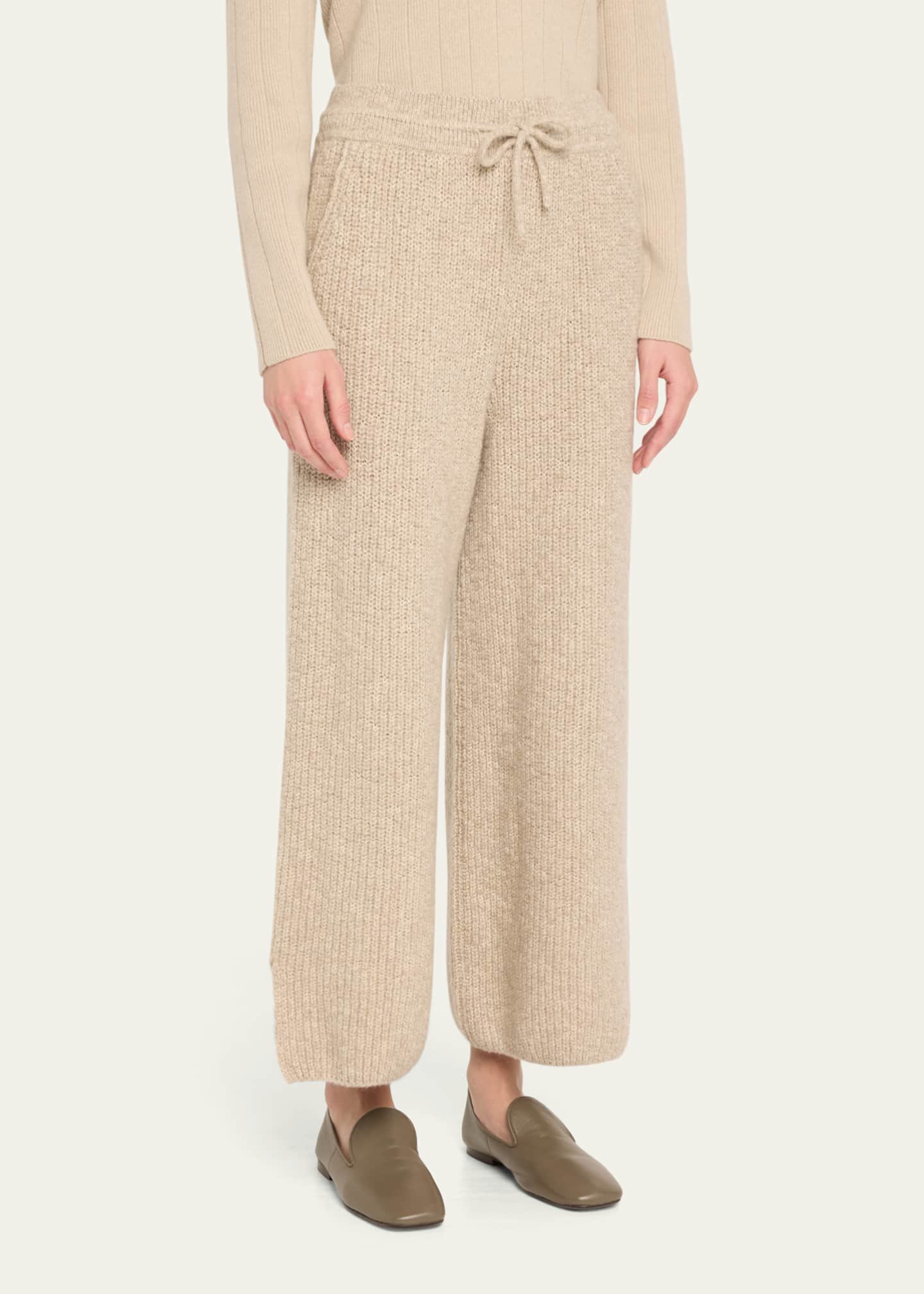 Loro Piana Valduggia Drawstring Cashmere GG 5 Pants Image 4 of 5