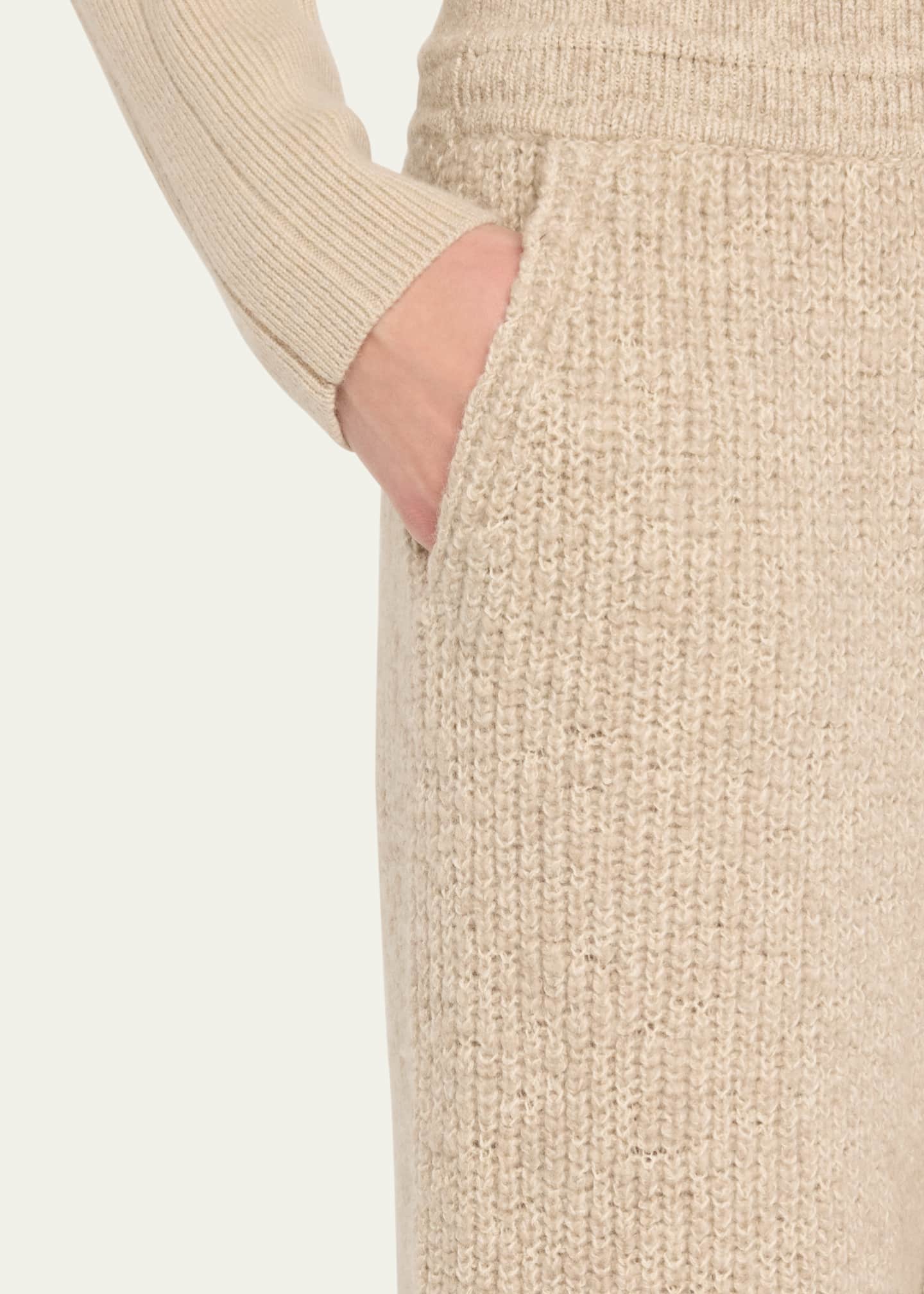 Loro Piana Valduggia Drawstring Cashmere GG 5 Pants Image 5 of 5