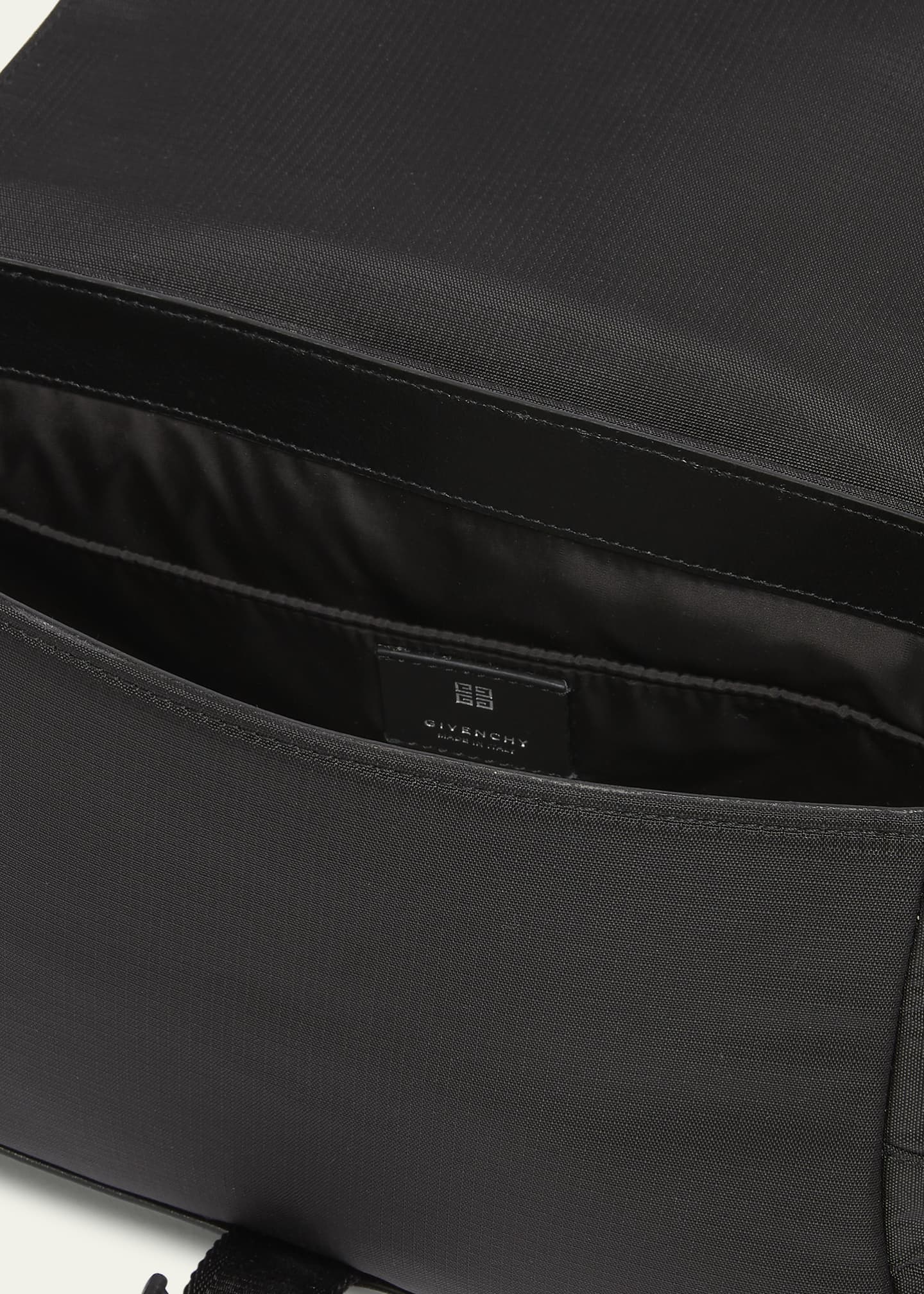 Givenchy Men's G-Trail Nylon and Leather Crossbody Bag Image 4 of 5