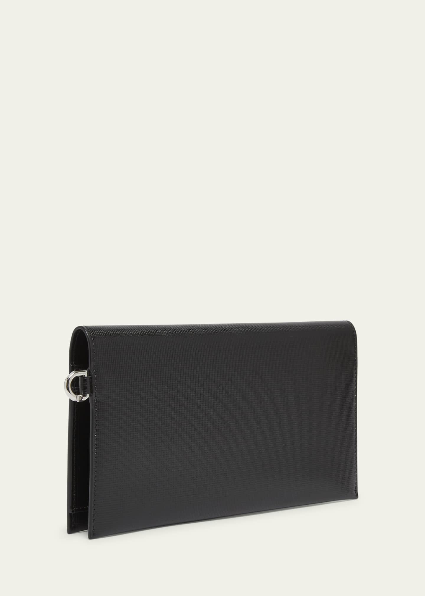 Givenchy Men's Leather 4G Embossed Zip Pouch with Travel Accessories Image 3 of 5