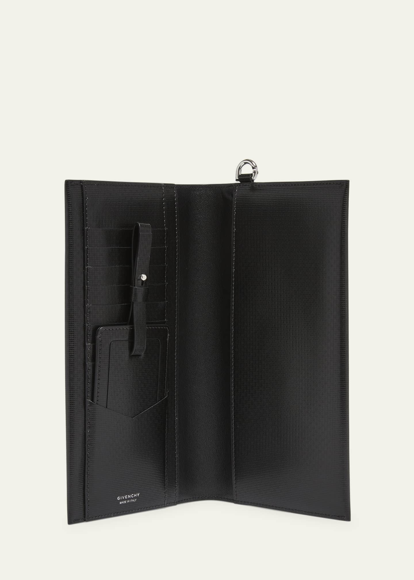 Givenchy Men's Leather 4G Embossed Zip Pouch with Travel Accessories Image 4 of 5