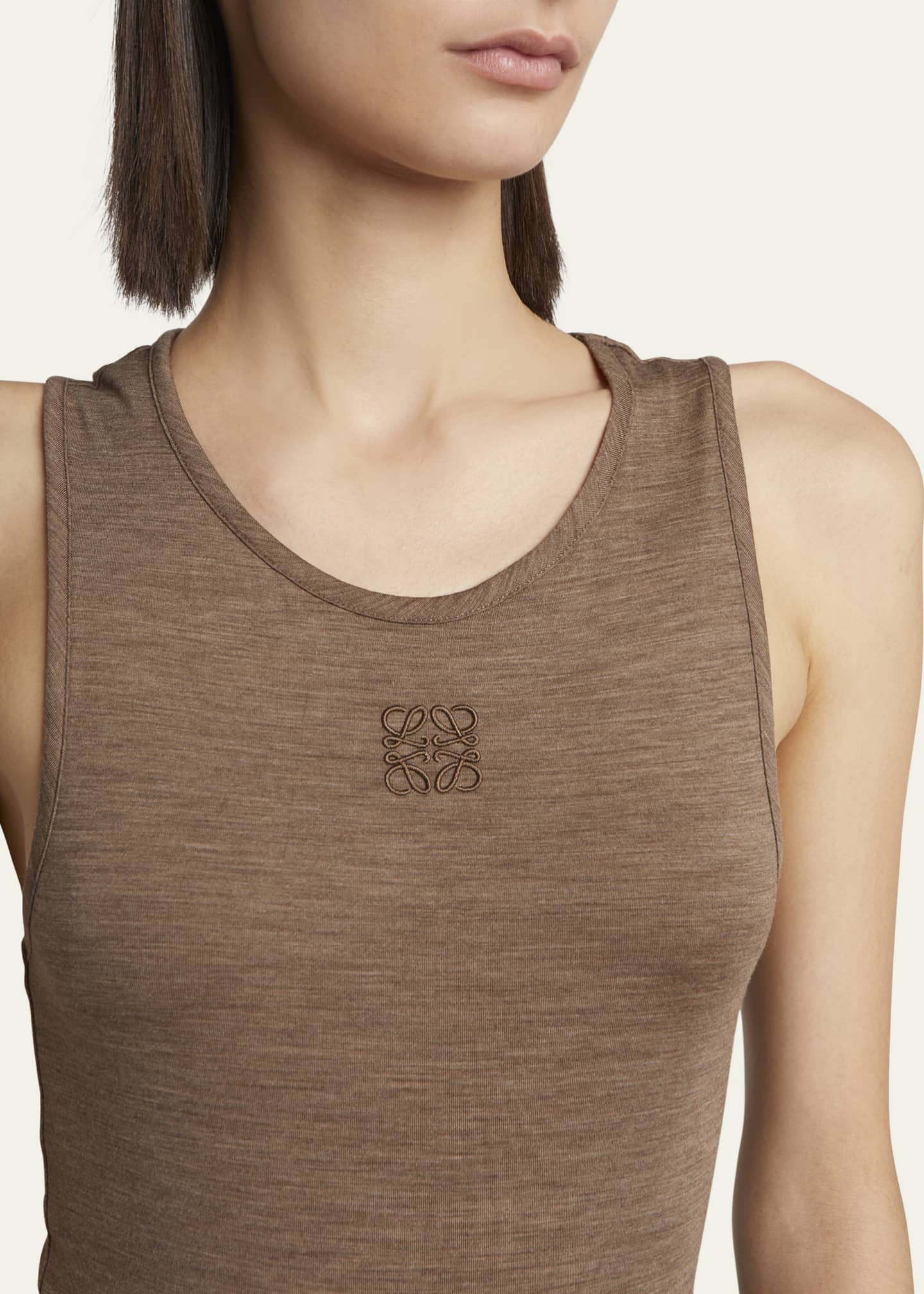 Loewe Anagram Wool Tank Top Image 5 of 5