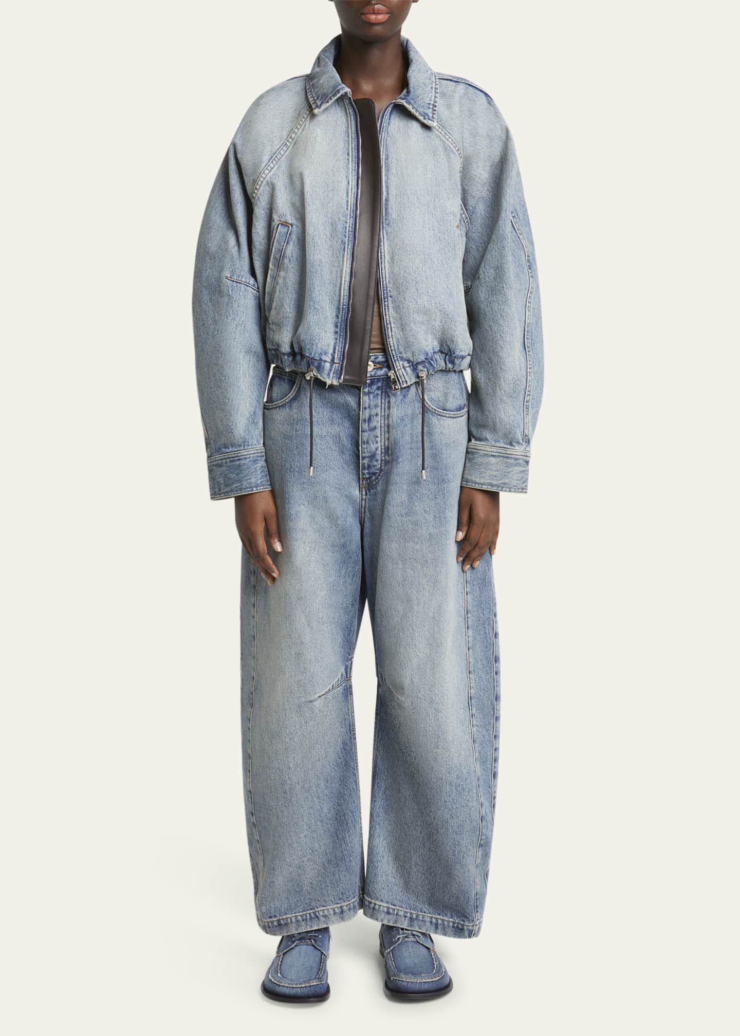 Loewe Anagram Barrel Leg Jeans Image 2 of 5
