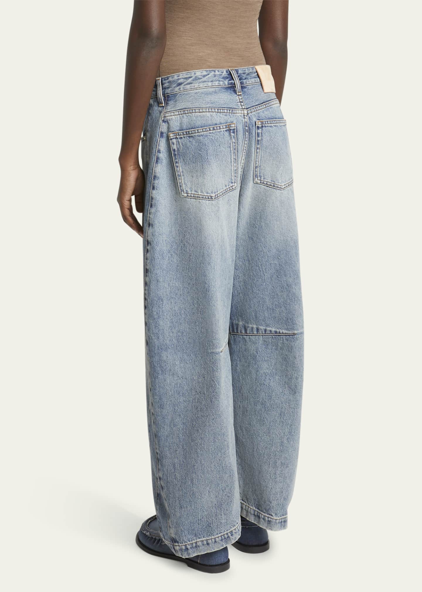 Loewe Anagram Barrel Leg Jeans Image 3 of 5