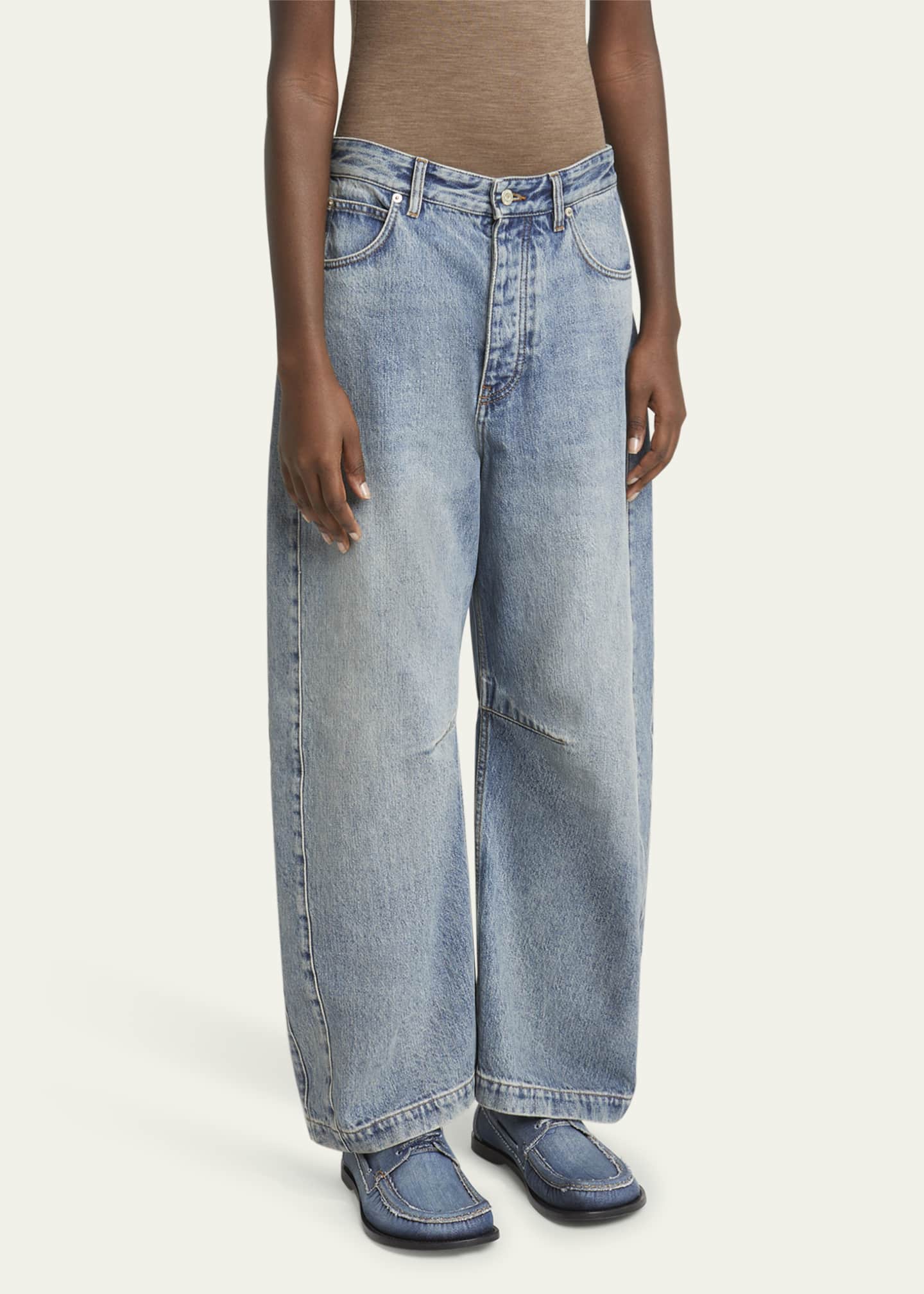 Loewe Anagram Barrel Leg Jeans Image 4 of 5
