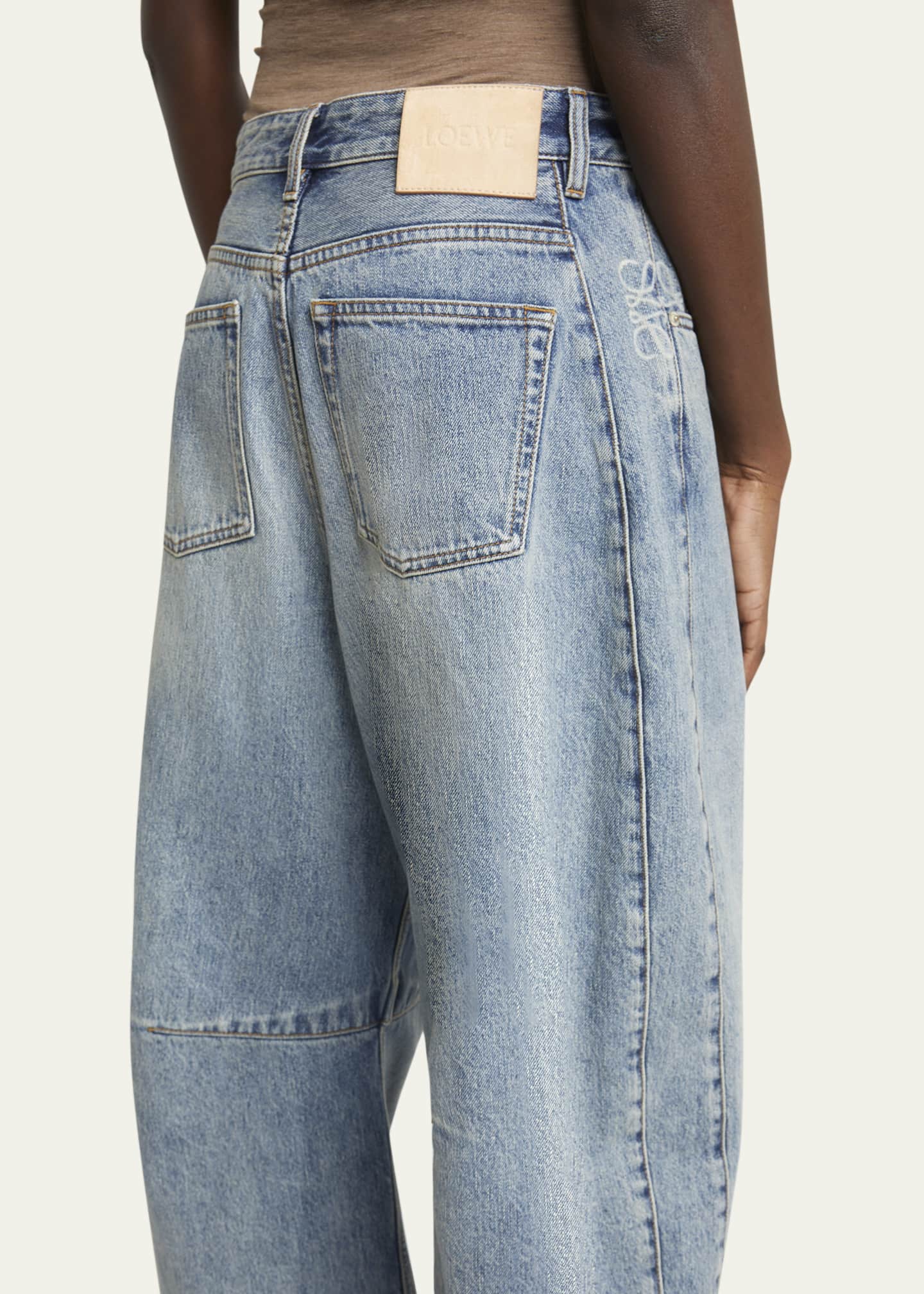 Loewe Anagram Barrel Leg Jeans Image 5 of 5