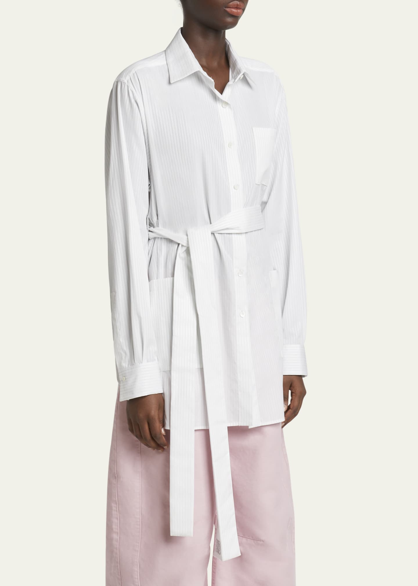 Loewe Belted Pajama Blouse Image 4 of 5