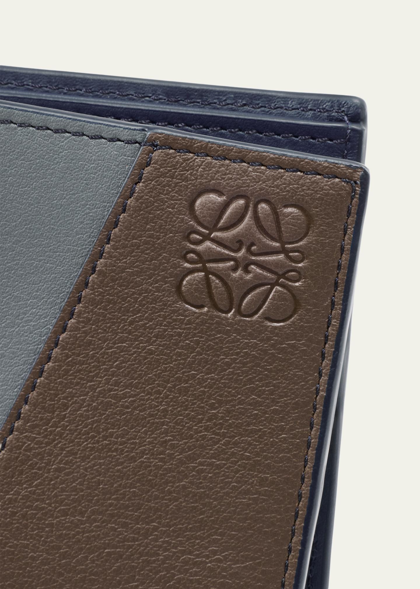 LOEWE Men's Puzzle Edge Multicolor Leather Bifold Wallet