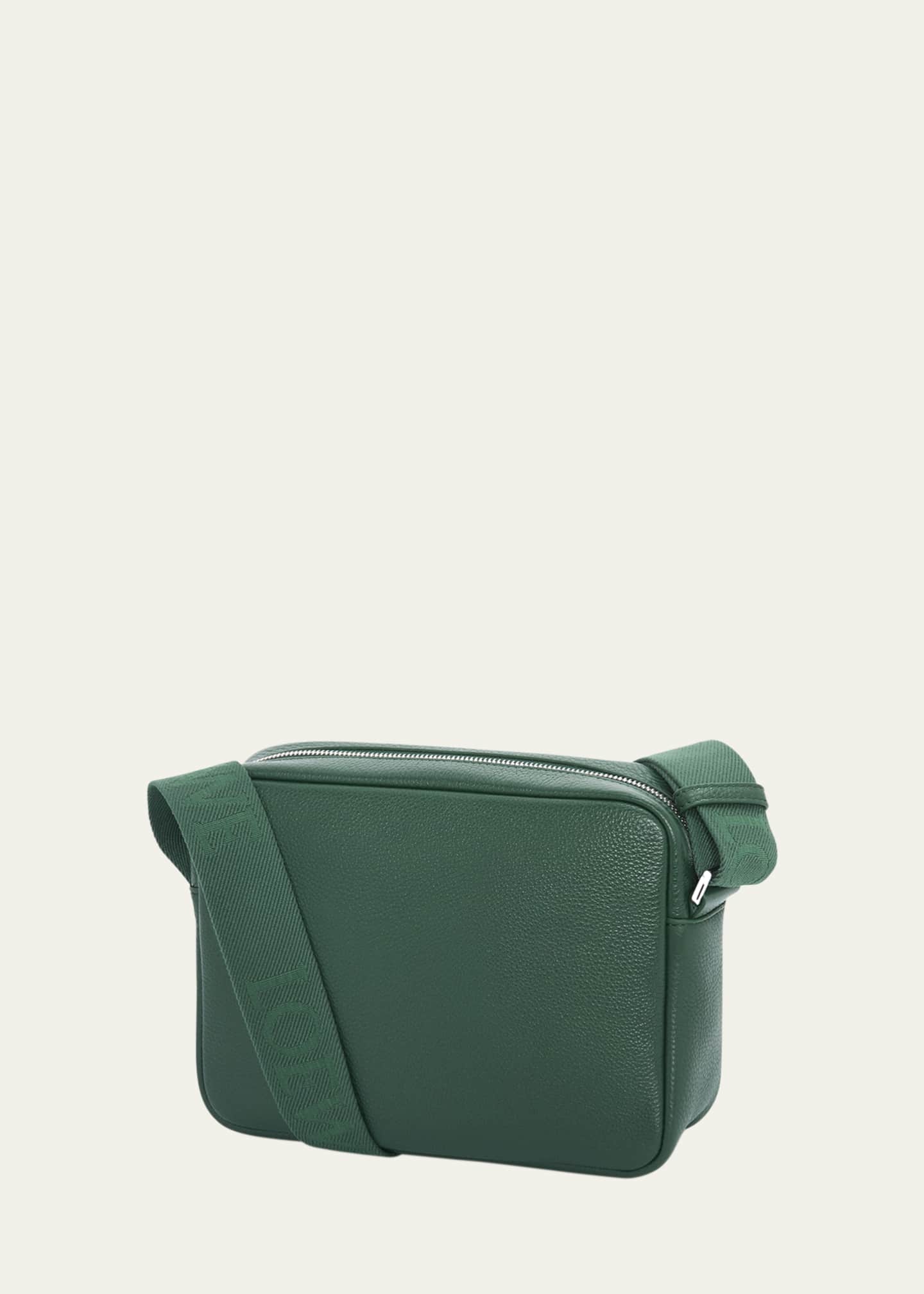 Loewe Men's XS Pebble Leather Messenger Bag Image 3 of 4