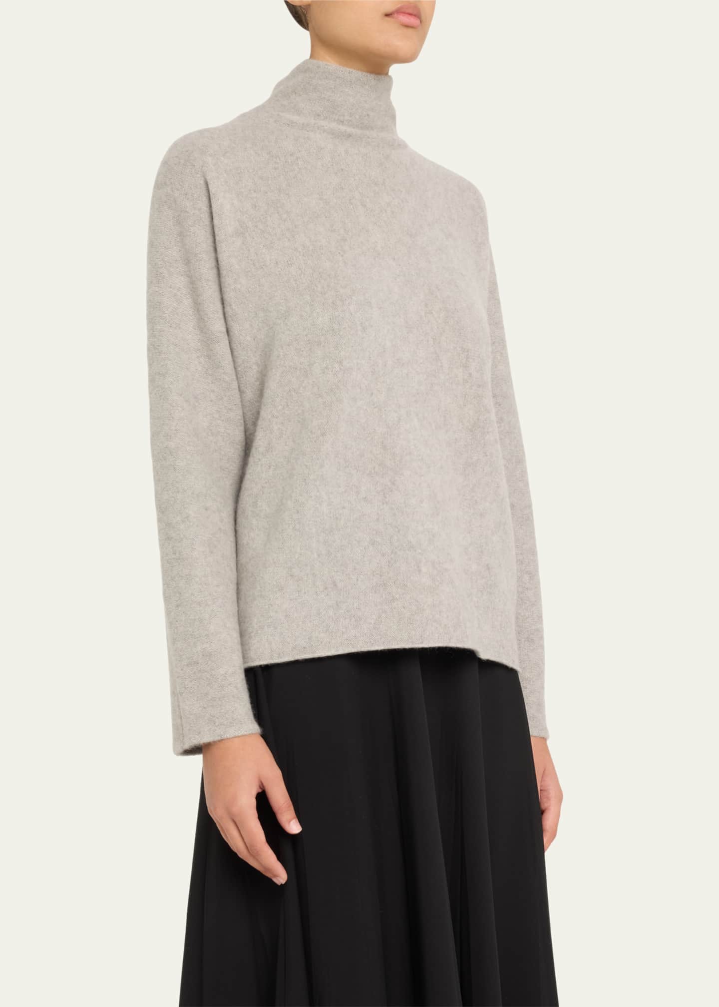 Vince Boxy Cashmere Turtleneck Sweater Image 4 of 5