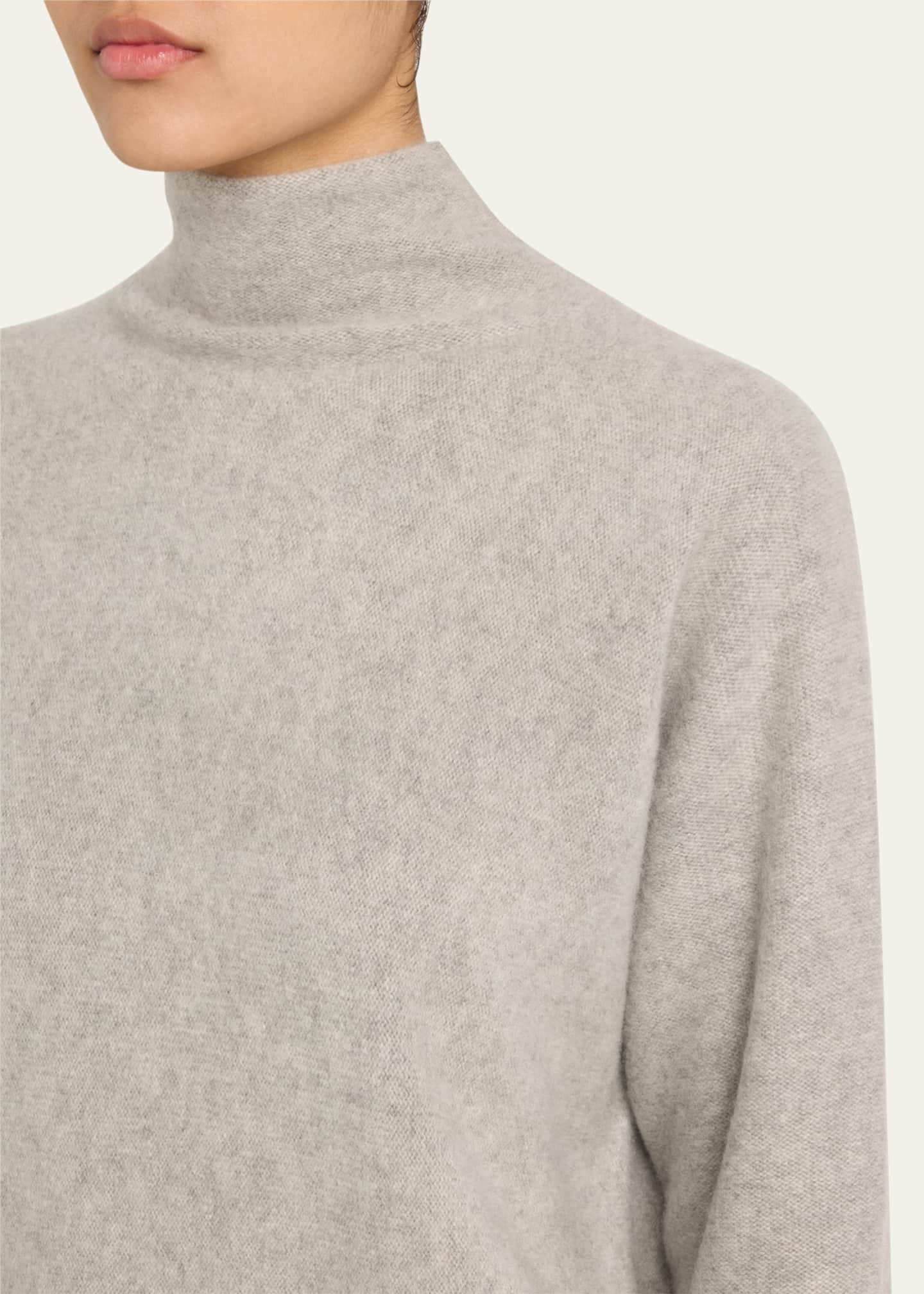 Vince Boxy Cashmere Turtleneck Sweater Image 5 of 5