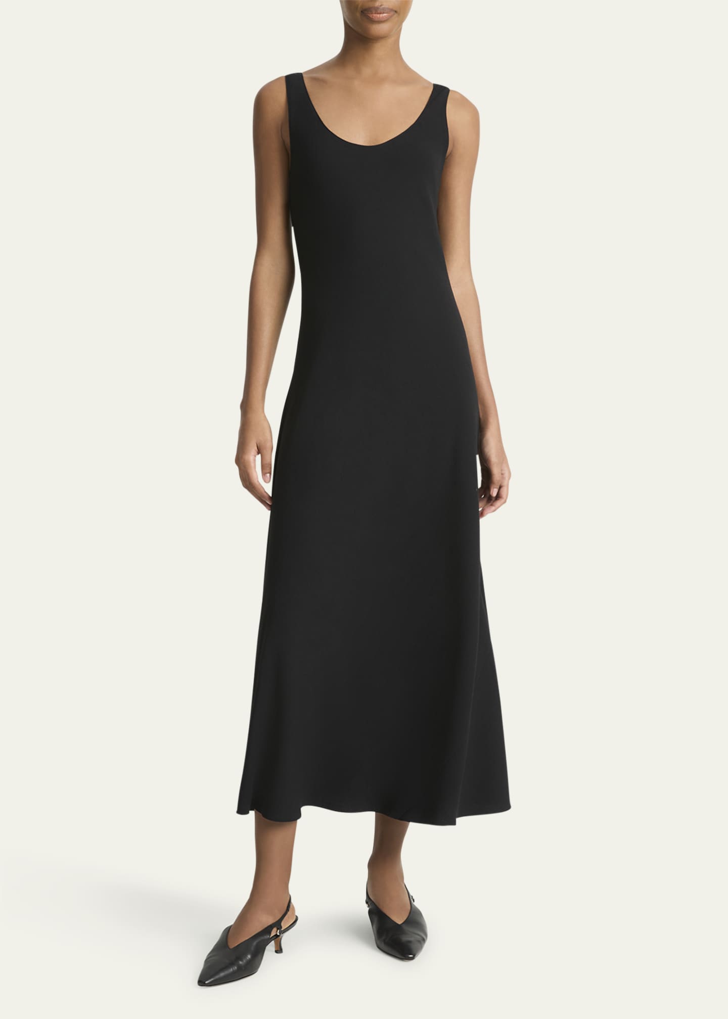 Vince Scoop-Neck Slip Dress Image 2 of 4