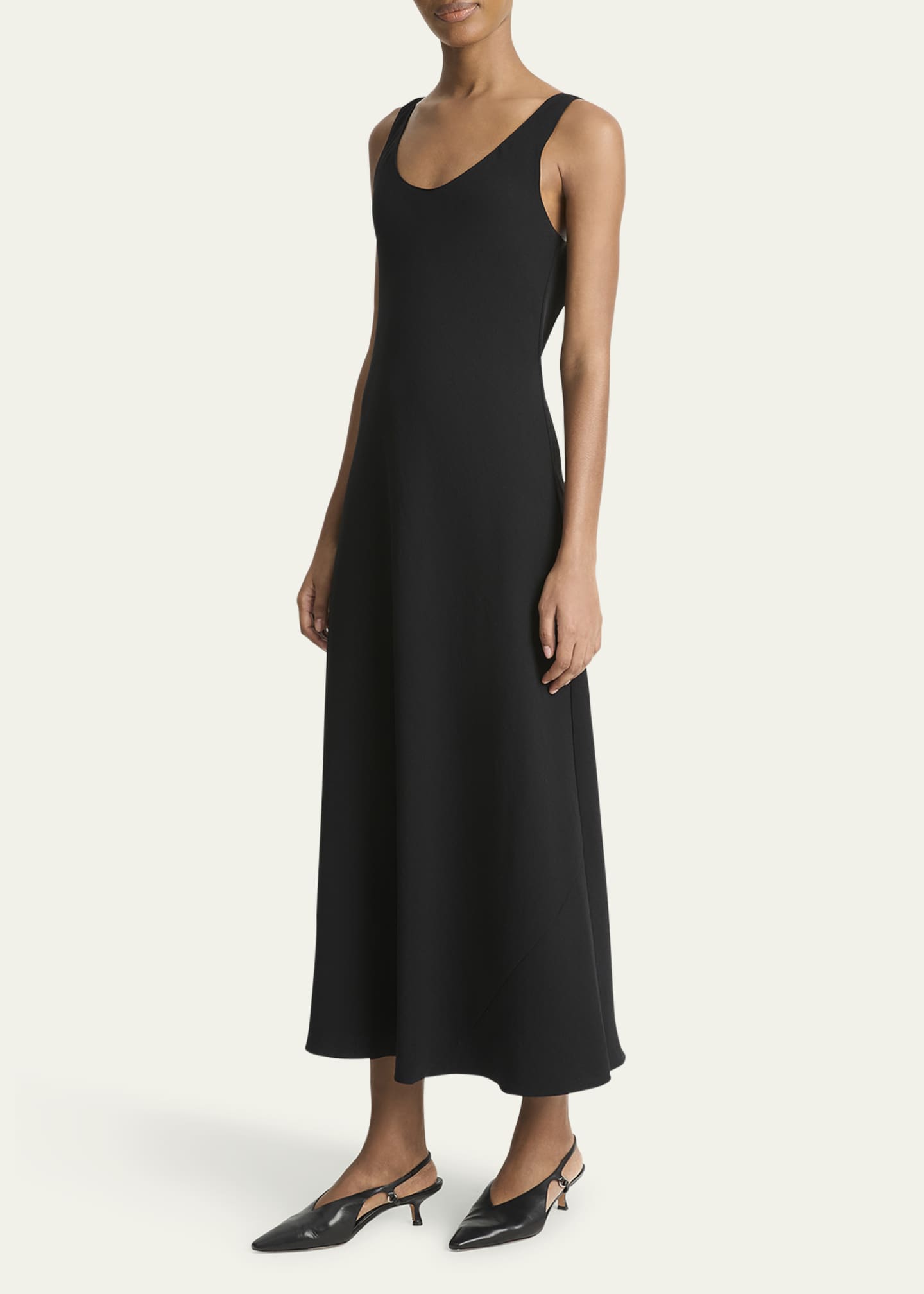 Vince Scoop-Neck Slip Dress Image 4 of 4
