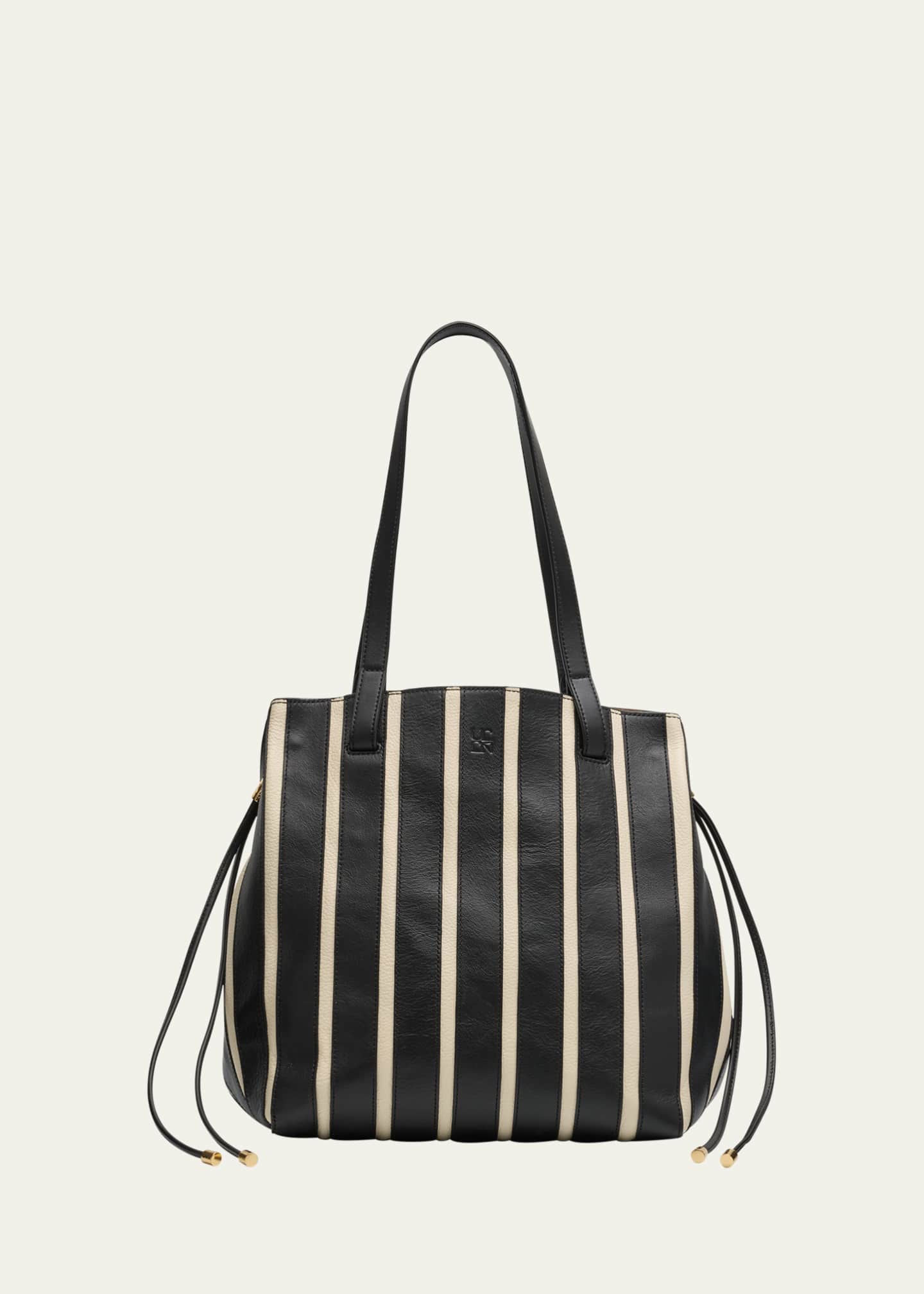 Ulla Johnson Alma Striped Leather Everyday Tote Bag Image 1 of 4