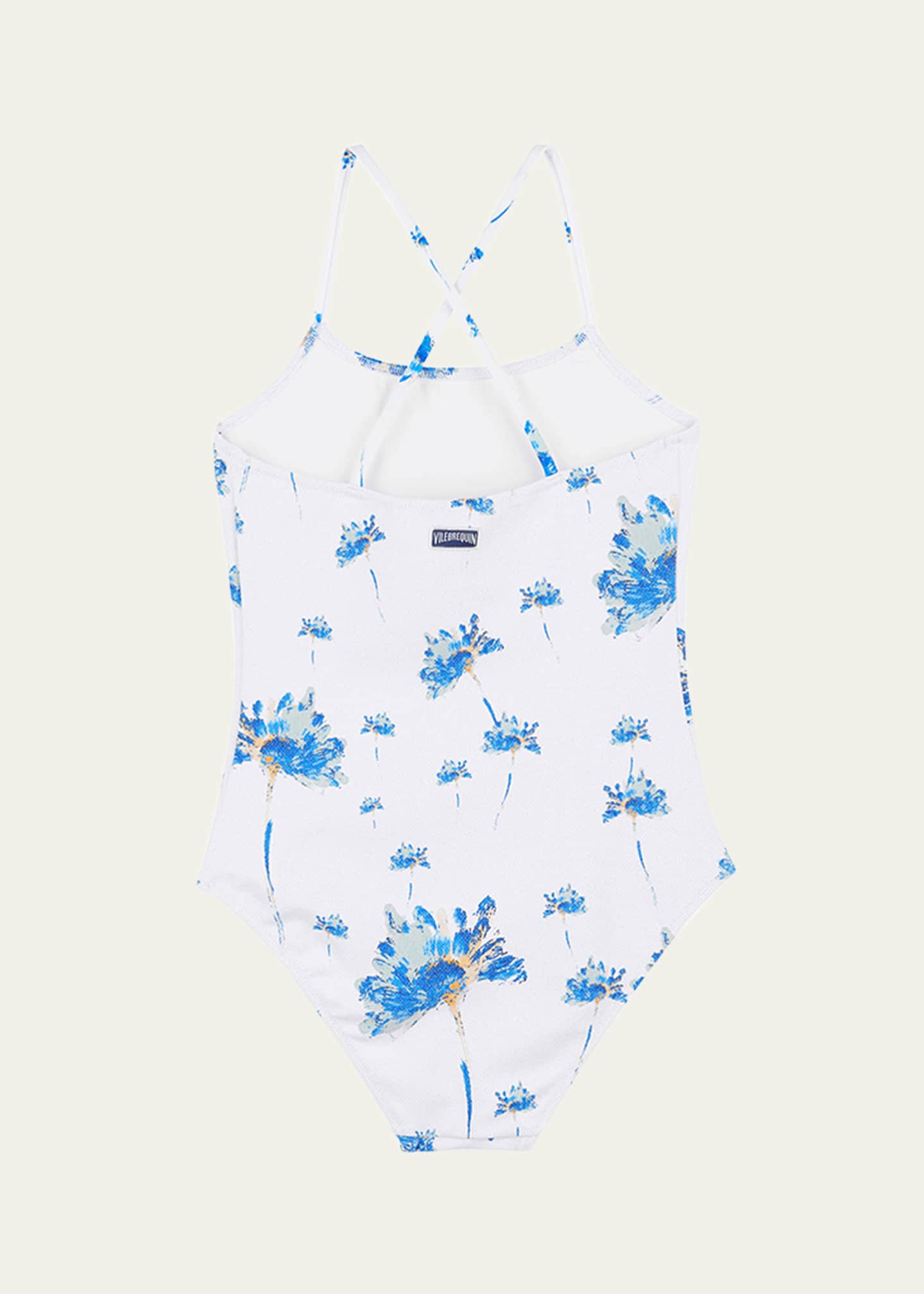 Vilebrequin Girl's Herbier One-Piece Swimsuit, Size 2-14 Image 2 of 3