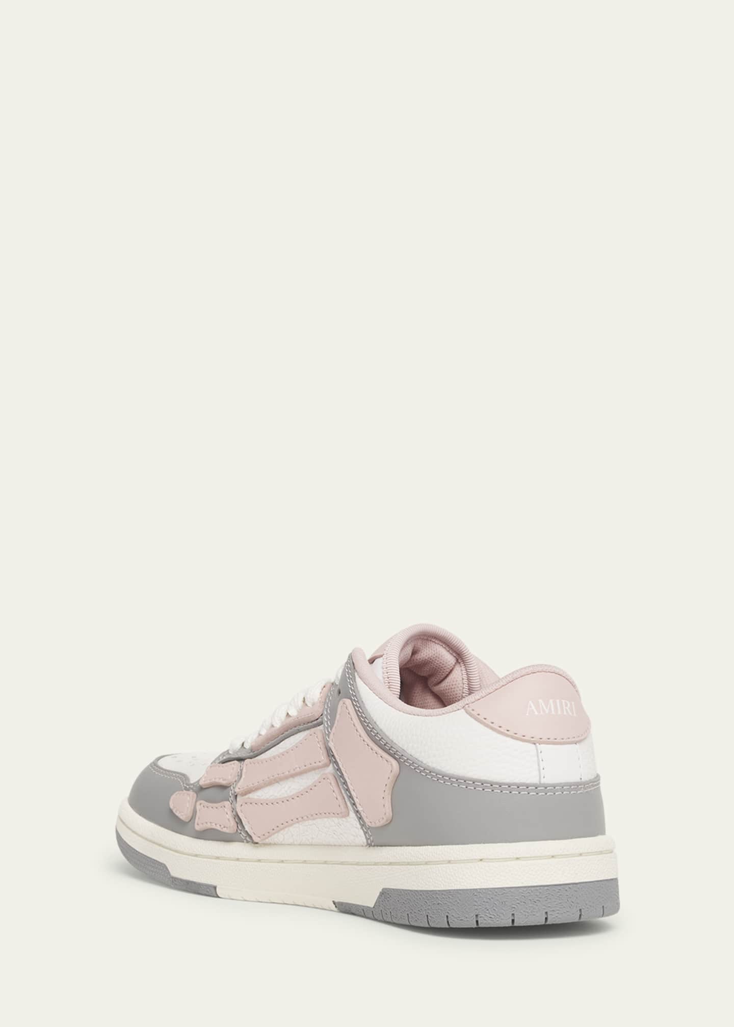 Amiri Skel Varsity Tricolor Low-Top Sneakers Image 4 of 5