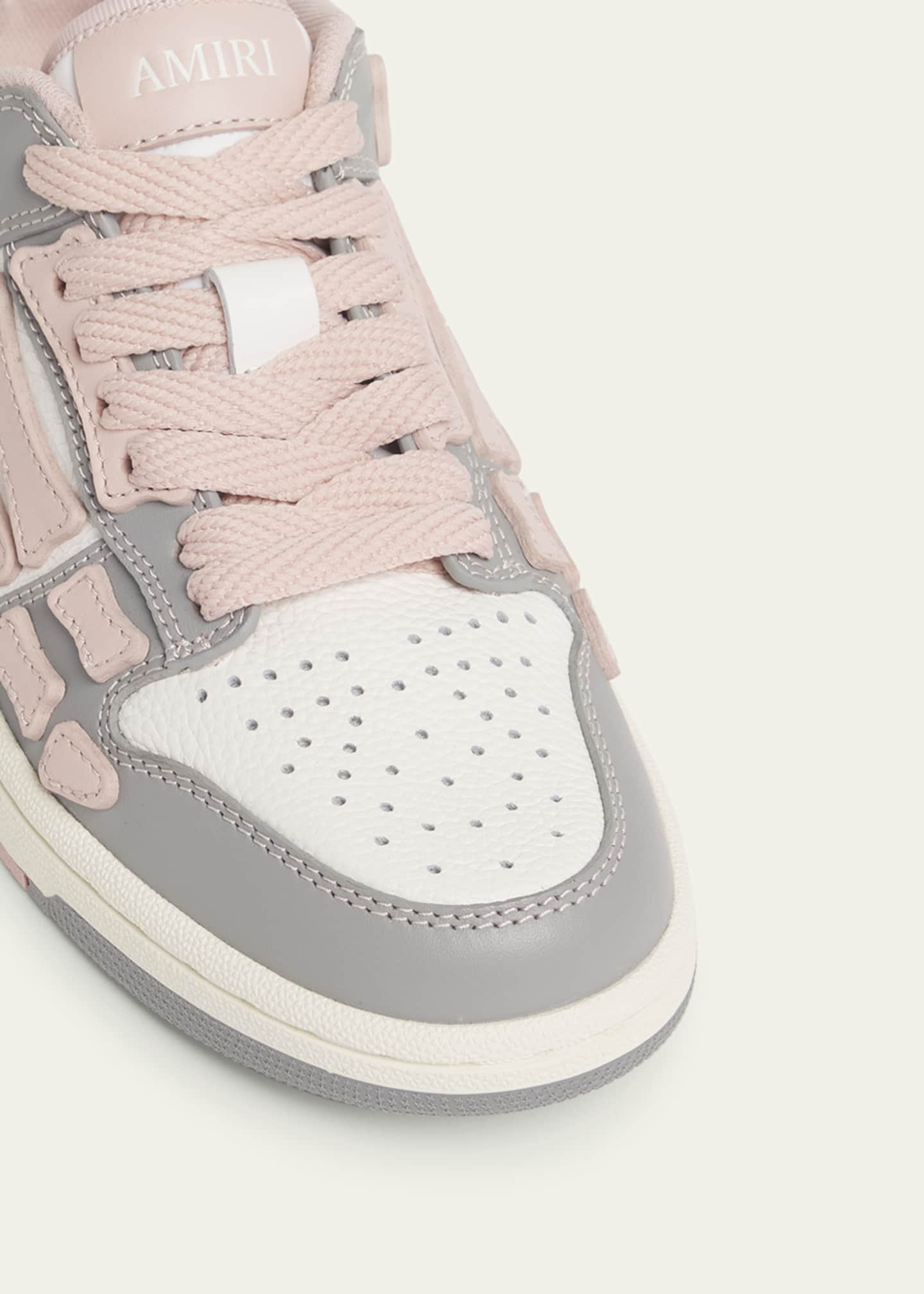 Amiri Skel Varsity Tricolor Low-Top Sneakers Image 5 of 5