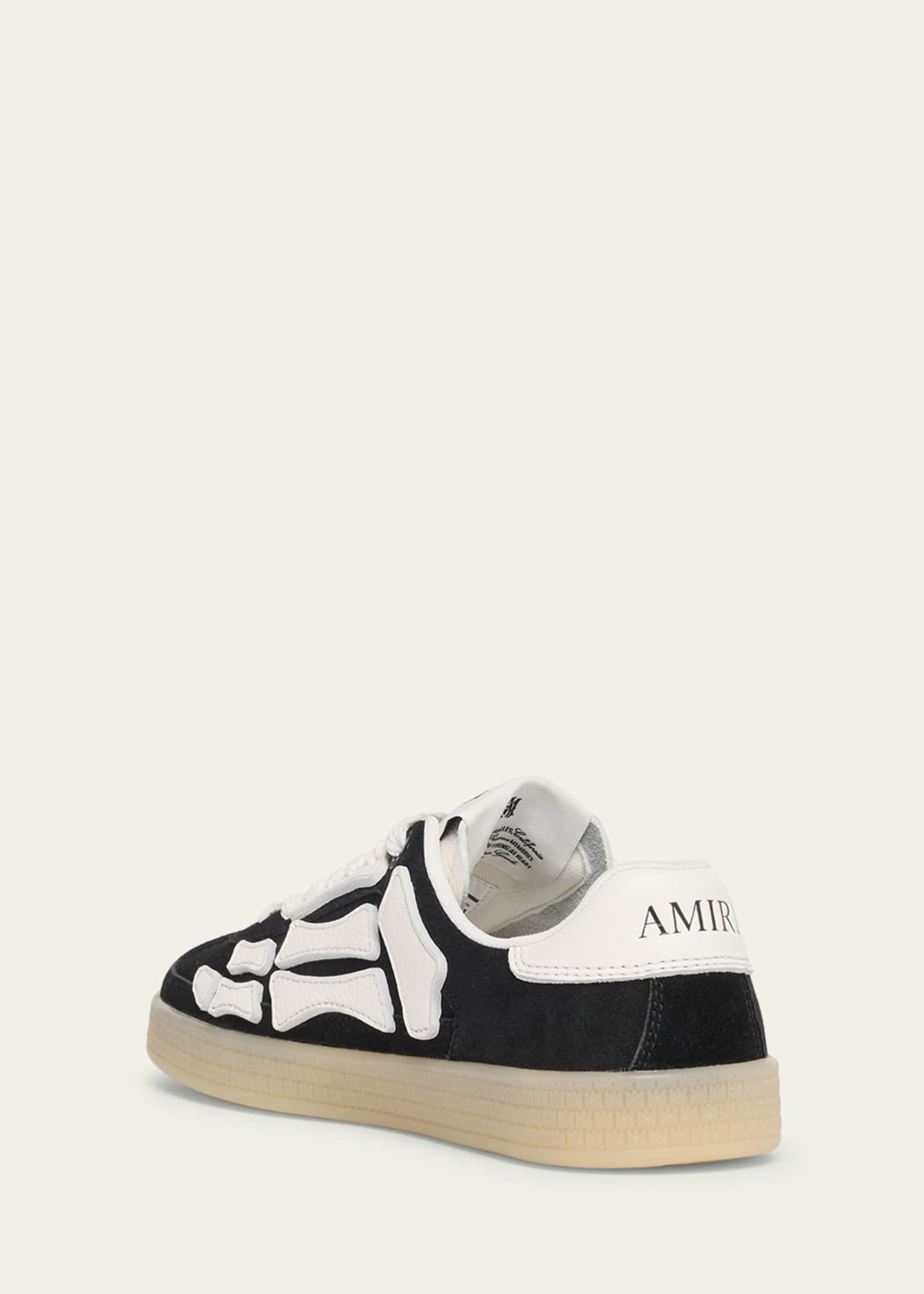 Pacific Bones Mixed Leather Sneakers