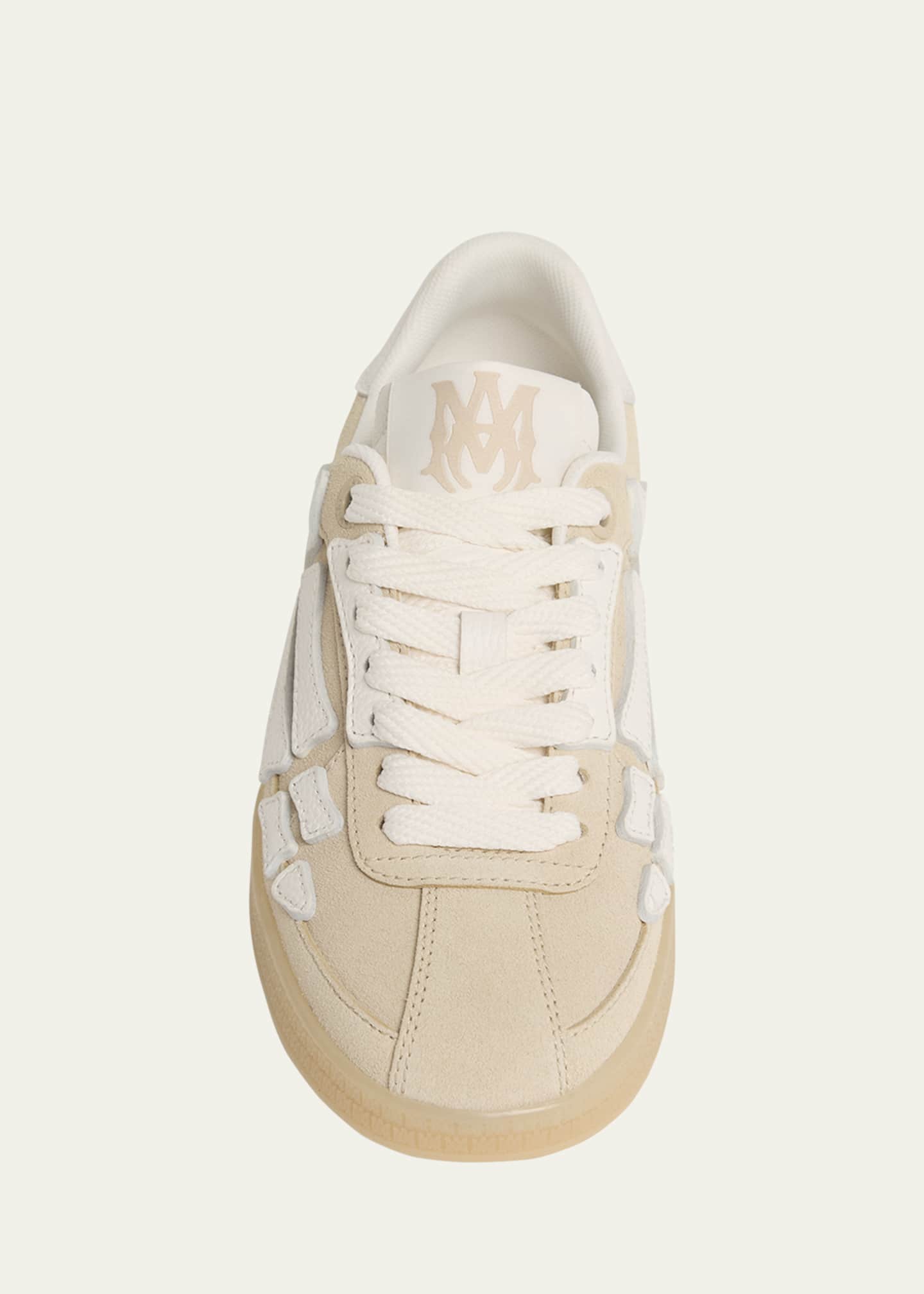 Pacific Bones Mixed Leather Sneakers