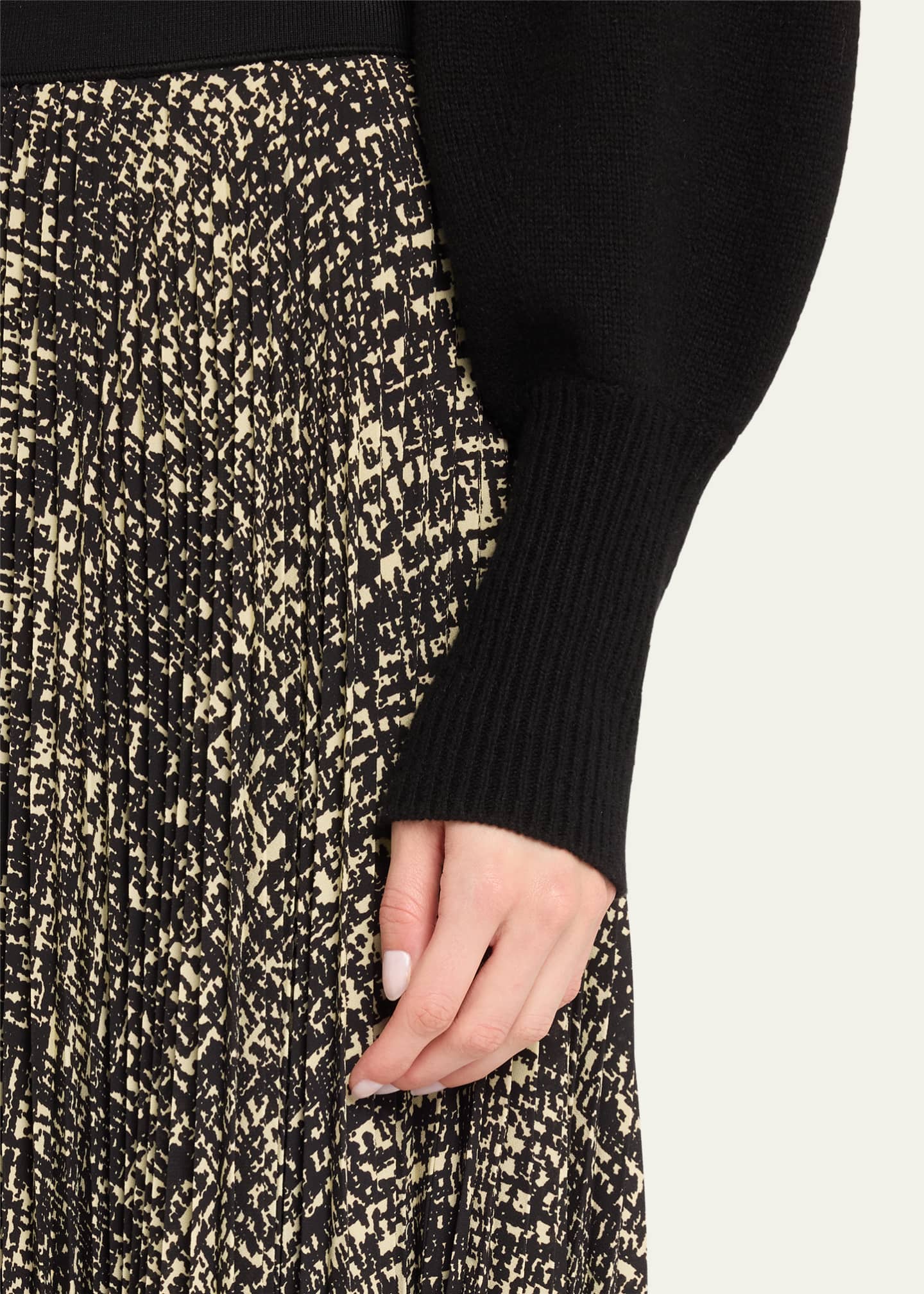 Proenza Schouler Pleated Chiffon Midi Skirt Image 5 of 5