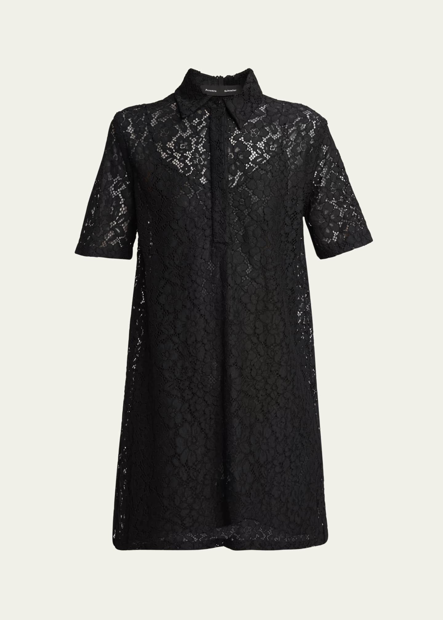 Rainer Stretch Lace Mini Dress - Thumbnail 1