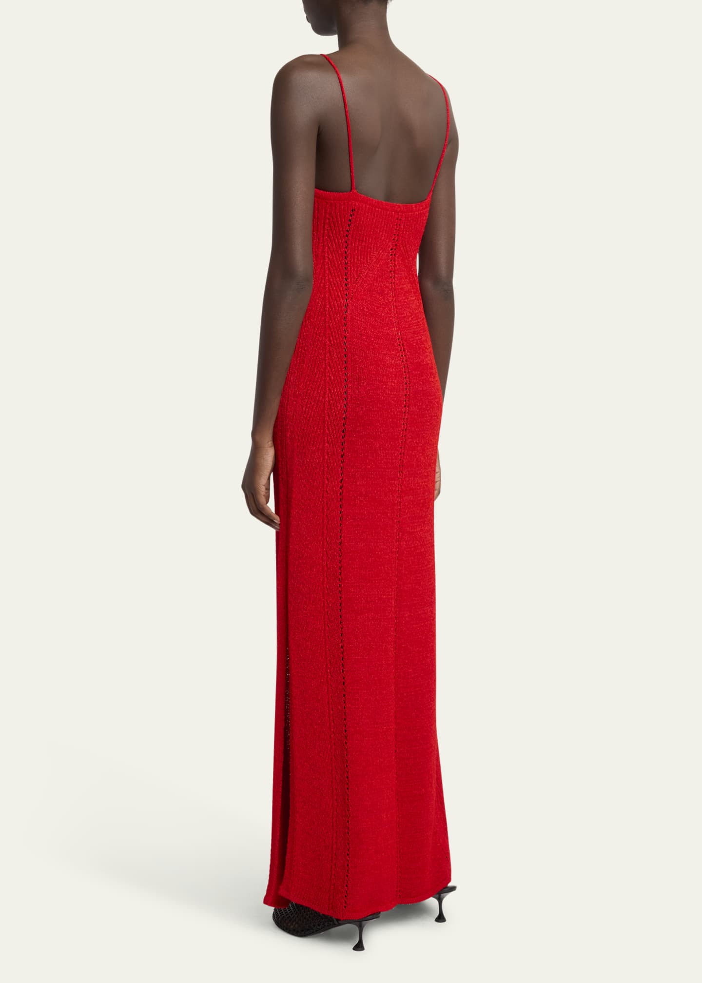 Proenza Schouler Suki Viscose Ribbon Knit Dress - Bergdorf