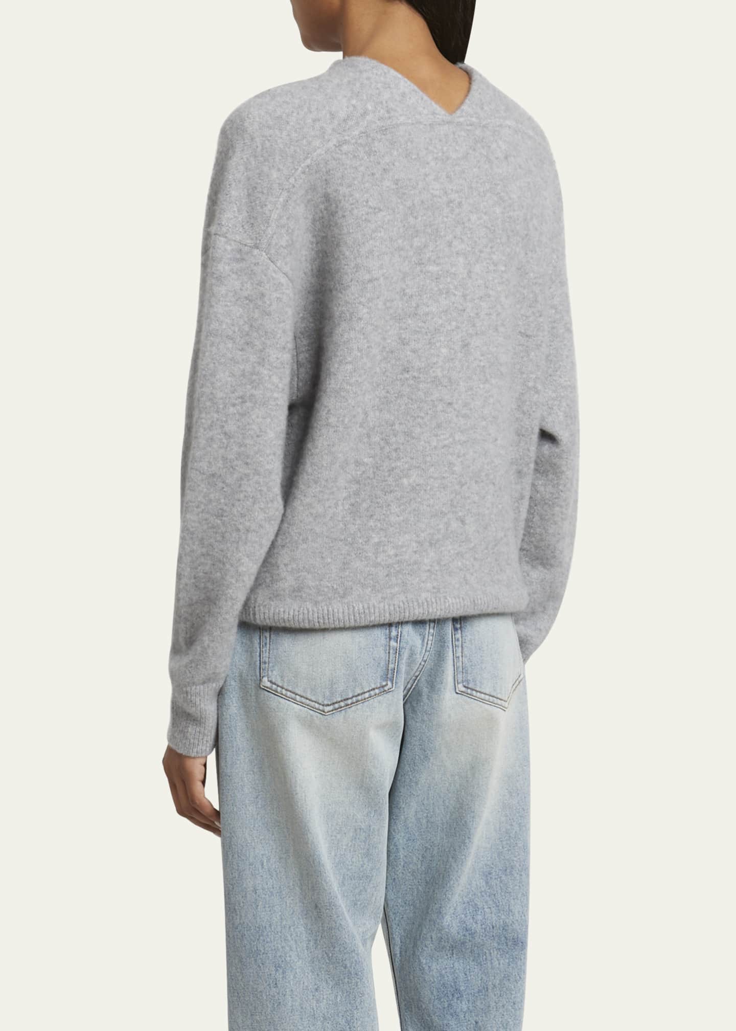 Proenza Schouler Bria Cashmere Silk Top Image 3 of 5