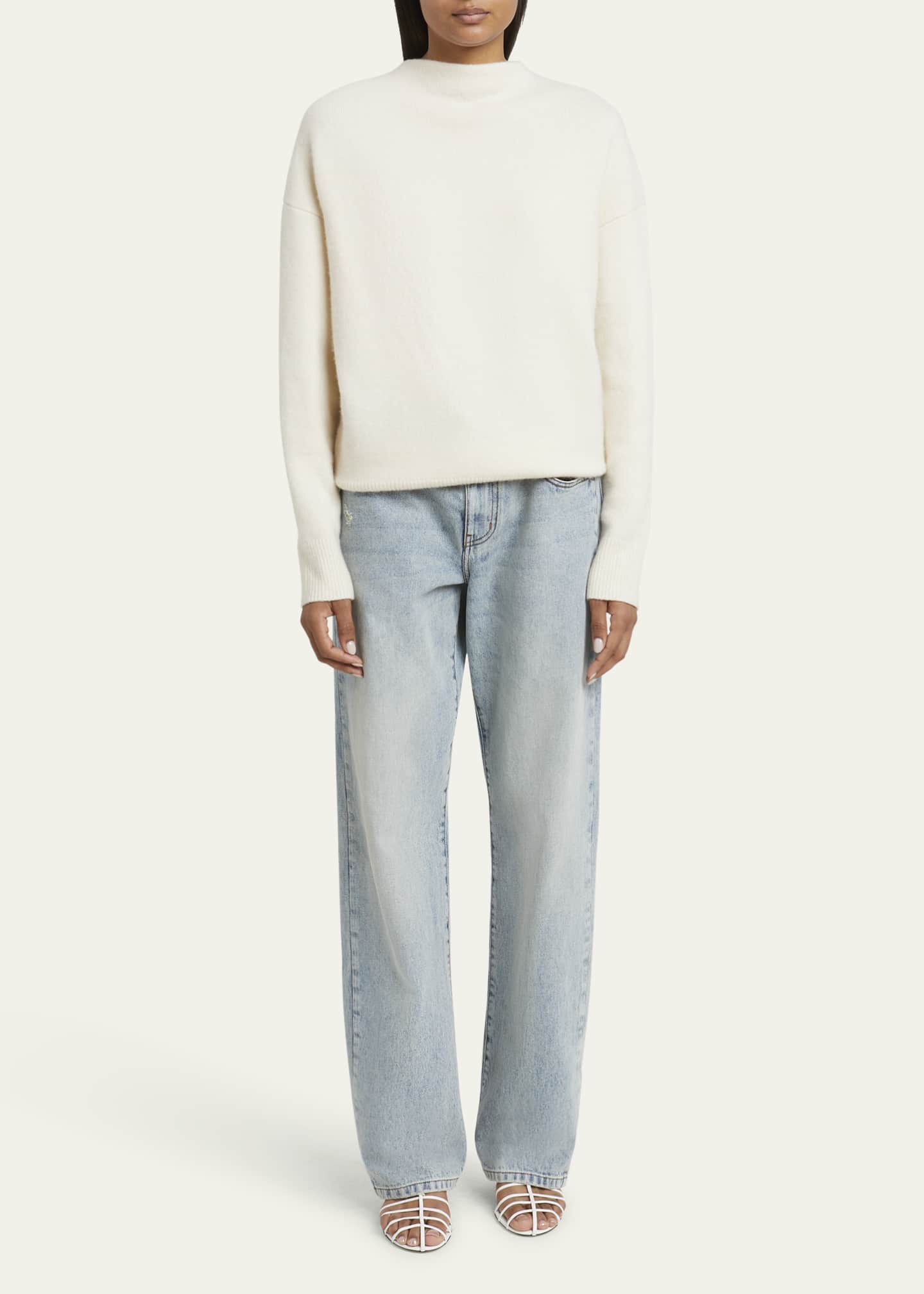 Proenza Schouler Bria Cashmere Silk Top Image 2 of 5