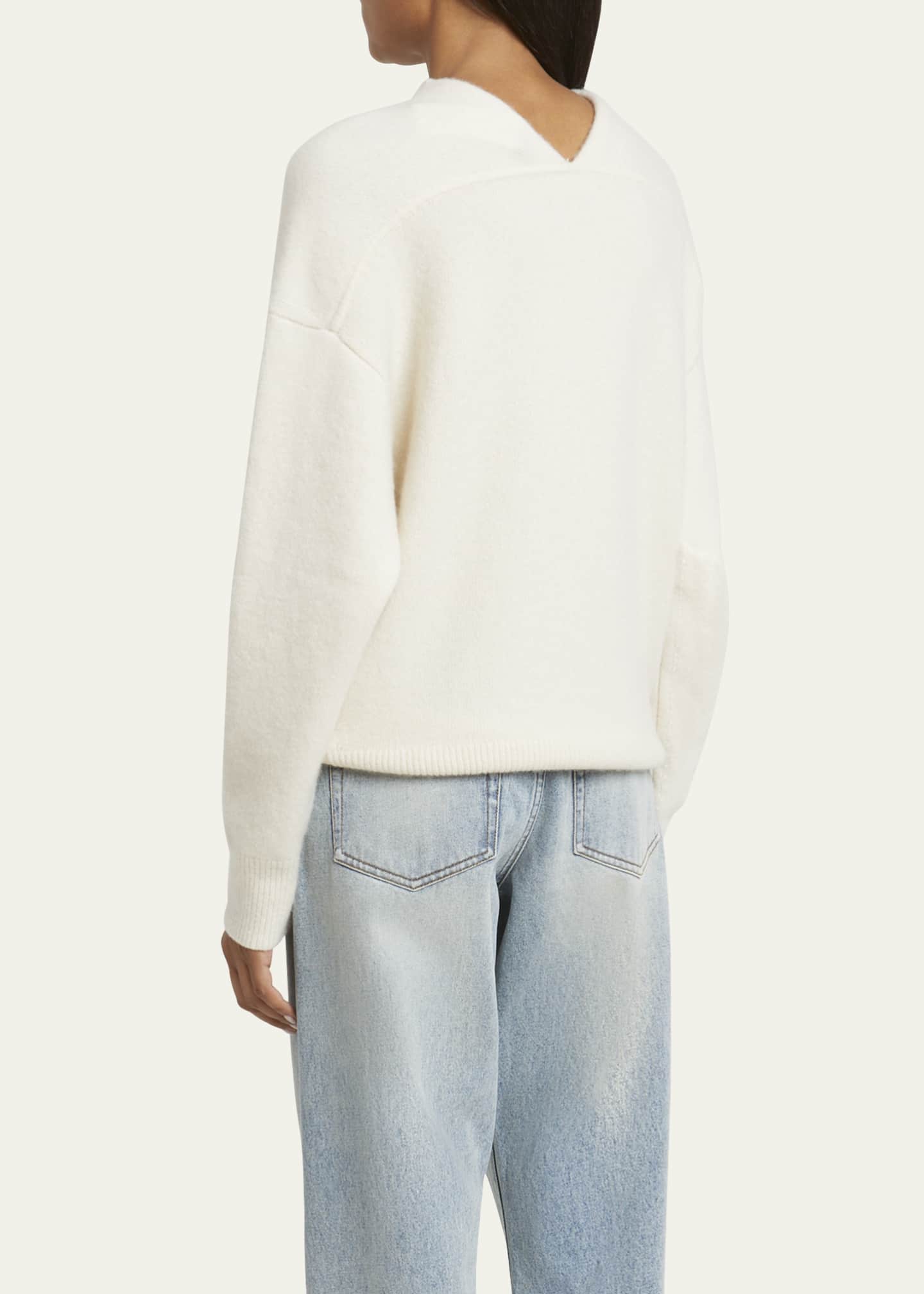 Proenza Schouler Bria Cashmere Silk Top Image 3 of 5