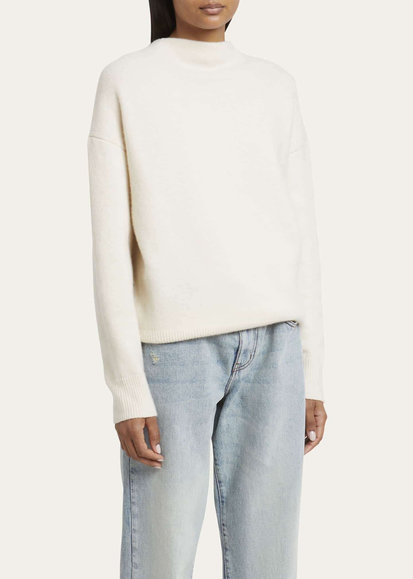 Proenza Schouler Bria Cashmere Silk Top Image 4 of 5