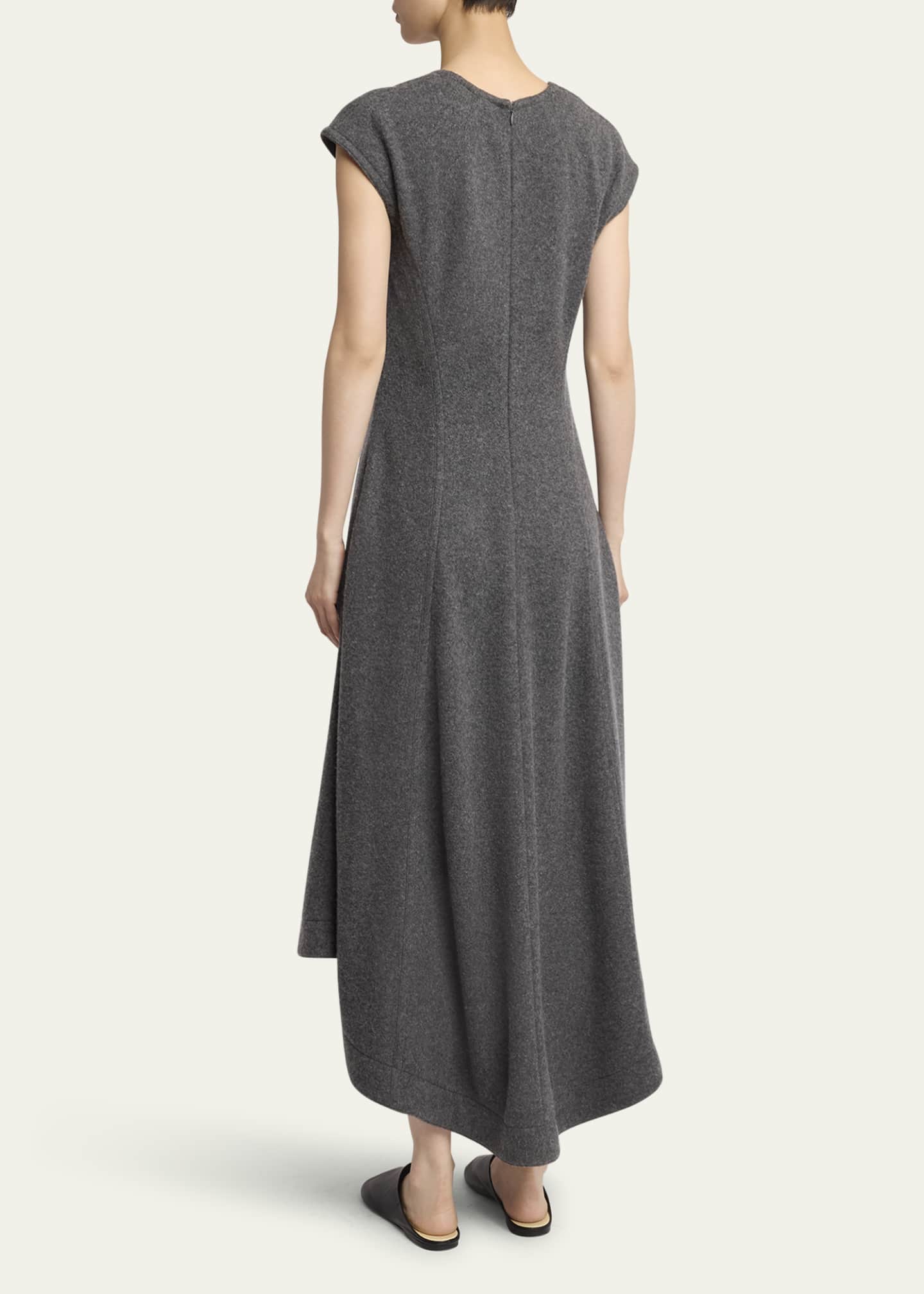 Delilah Wool Jersey Midi Dress