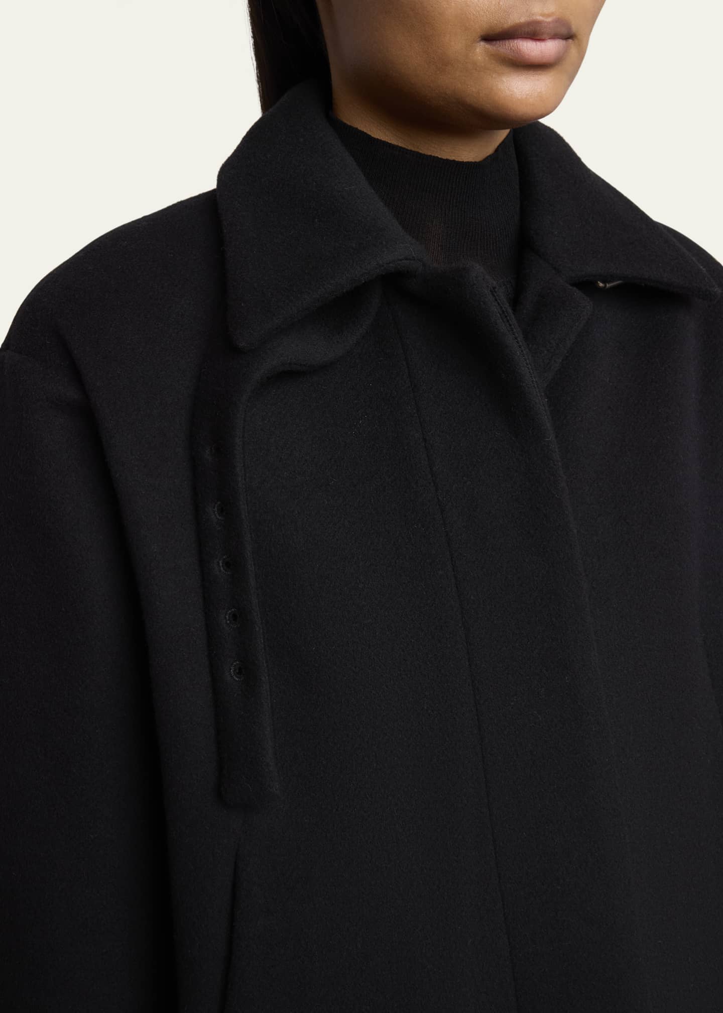 Darcy Brushed Wool Cashmere Jacket