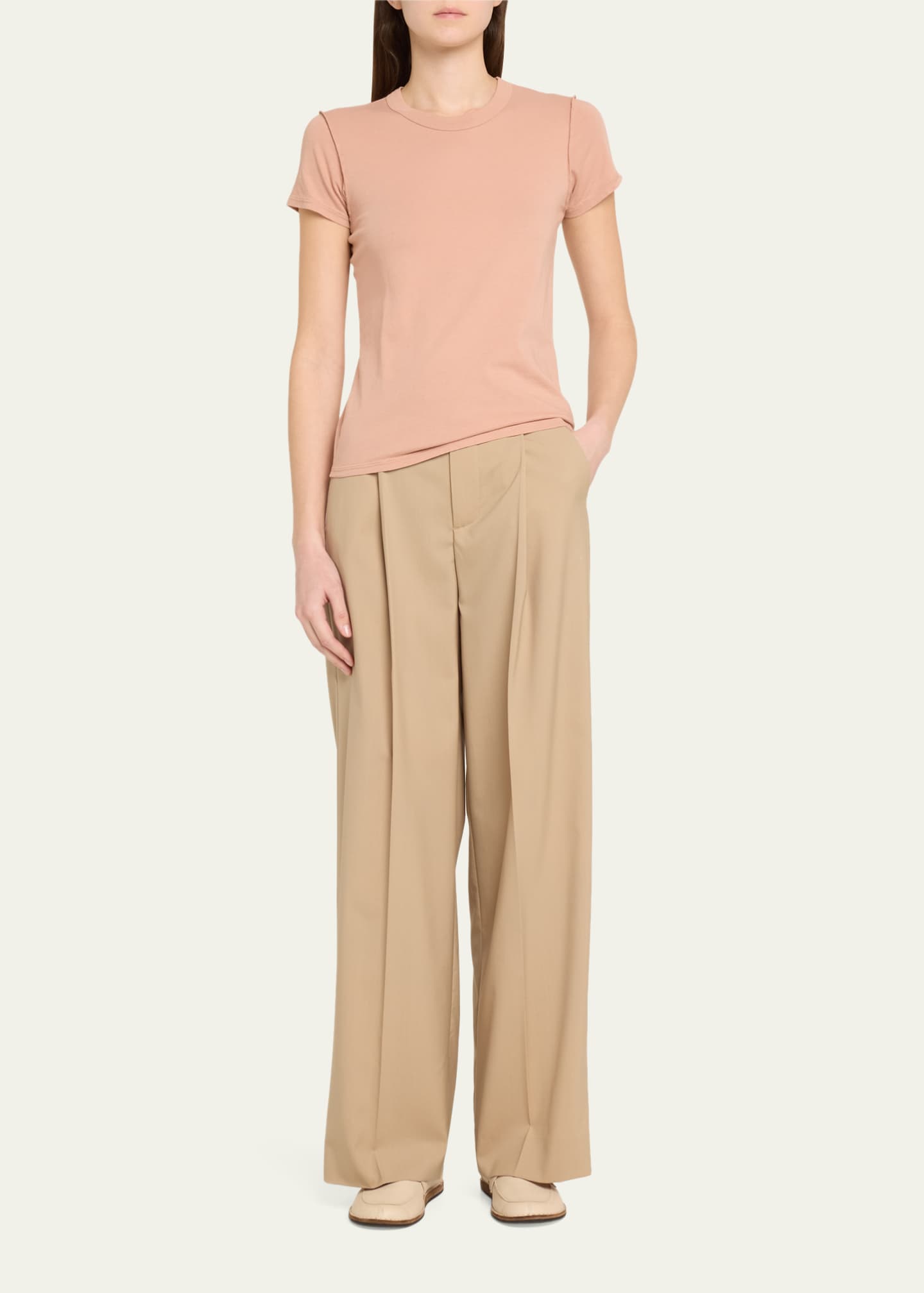 NSF Clothing Alessi Shrunken Crewneck T-Shirt Image 2 of 5