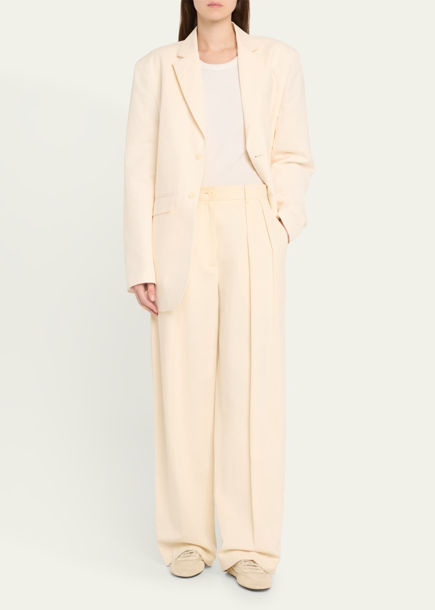 NSF Clothing Lawrence Oversized Single-Breasted Blazer Image 2 of 5